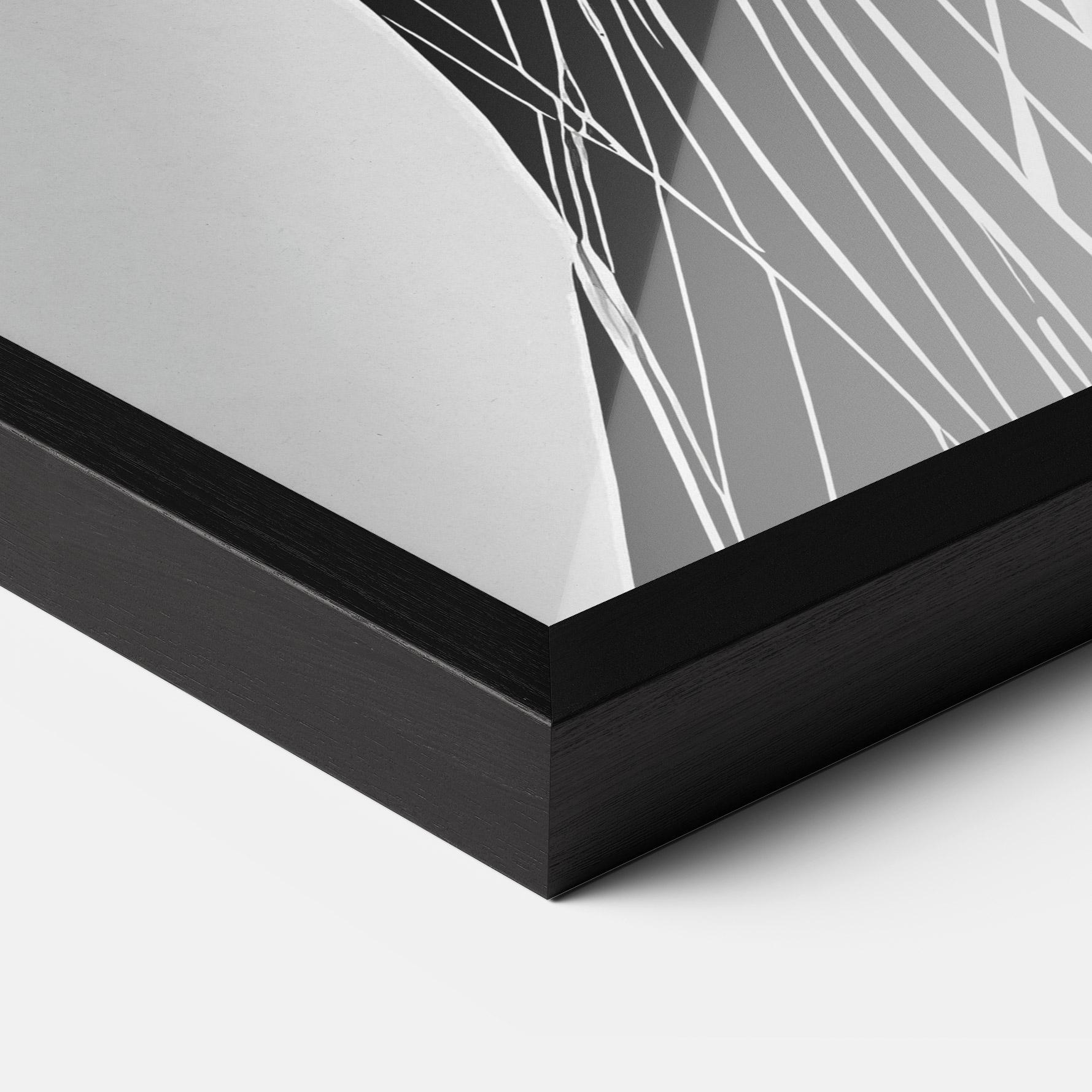 Poster Înrămat Girl Shilouette Art mockup 3