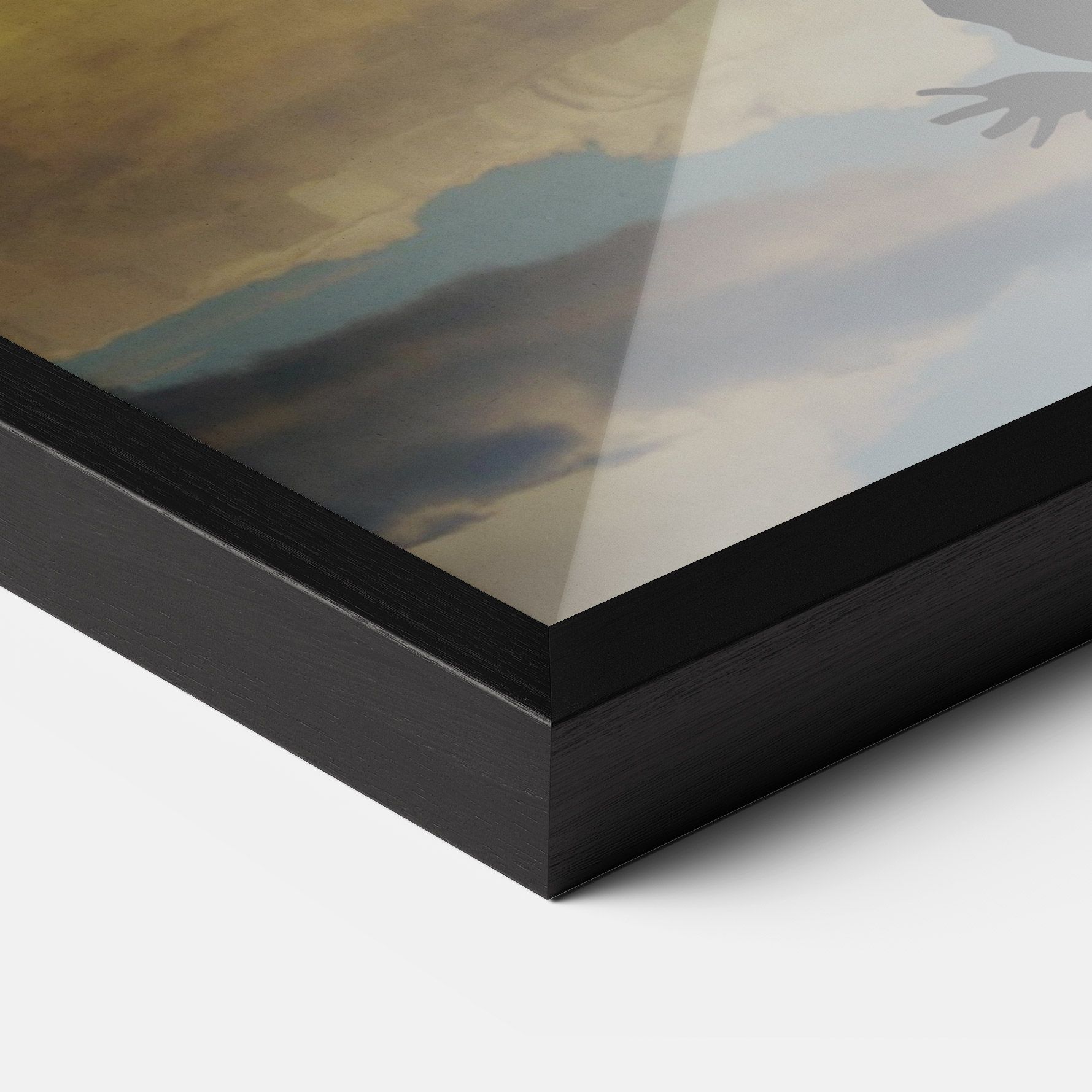 Little Girl Jumping mockup 3