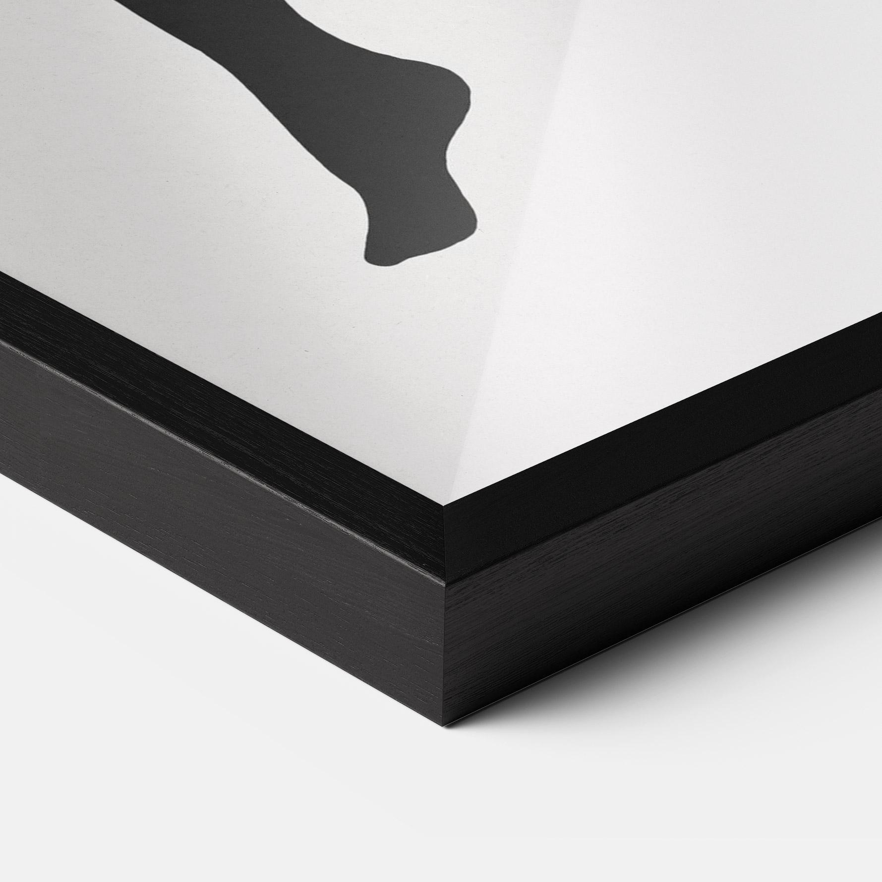 Poster Înrămat Sitting On The Moon mockup 3