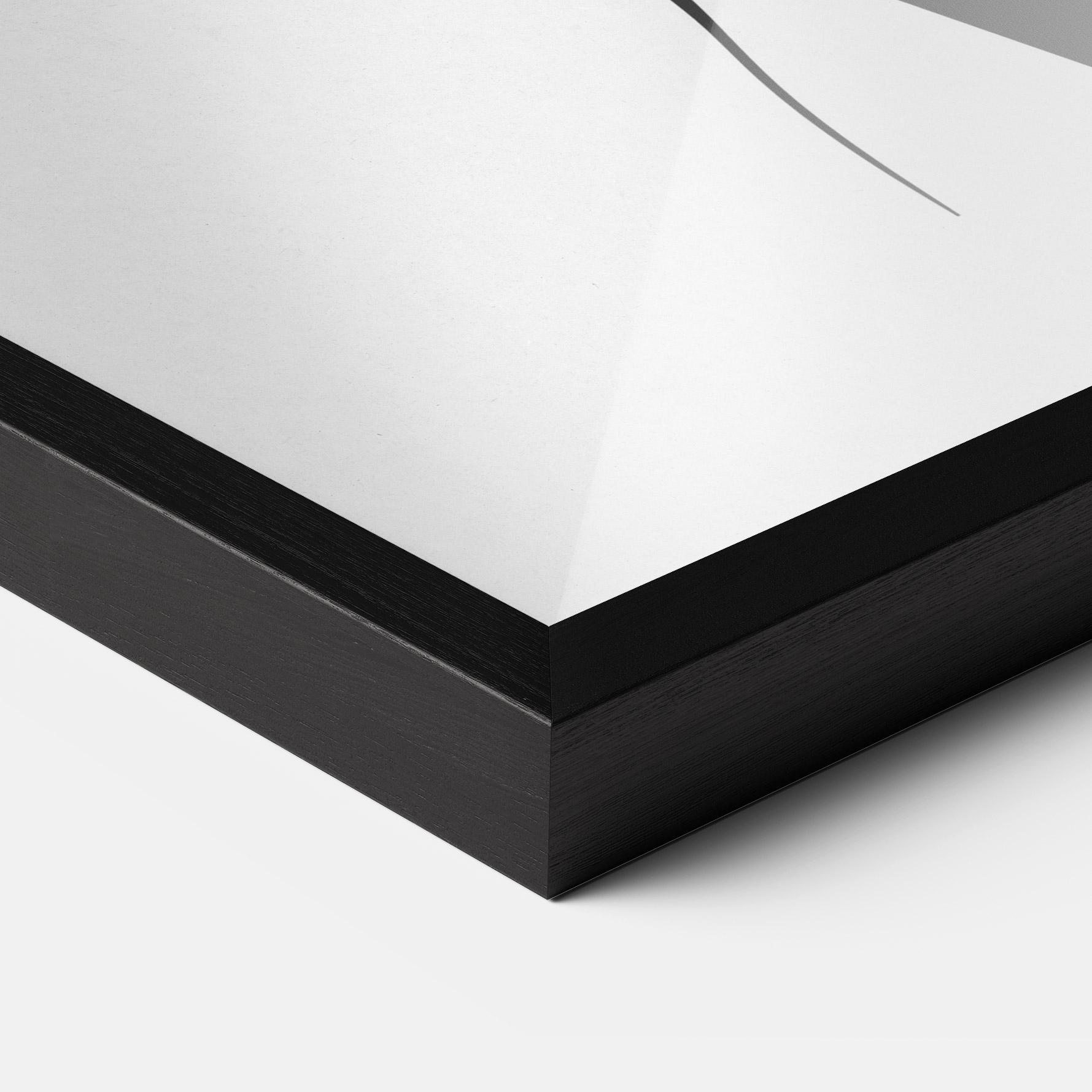 Poster Înrămat Woman Shape Line mockup 3