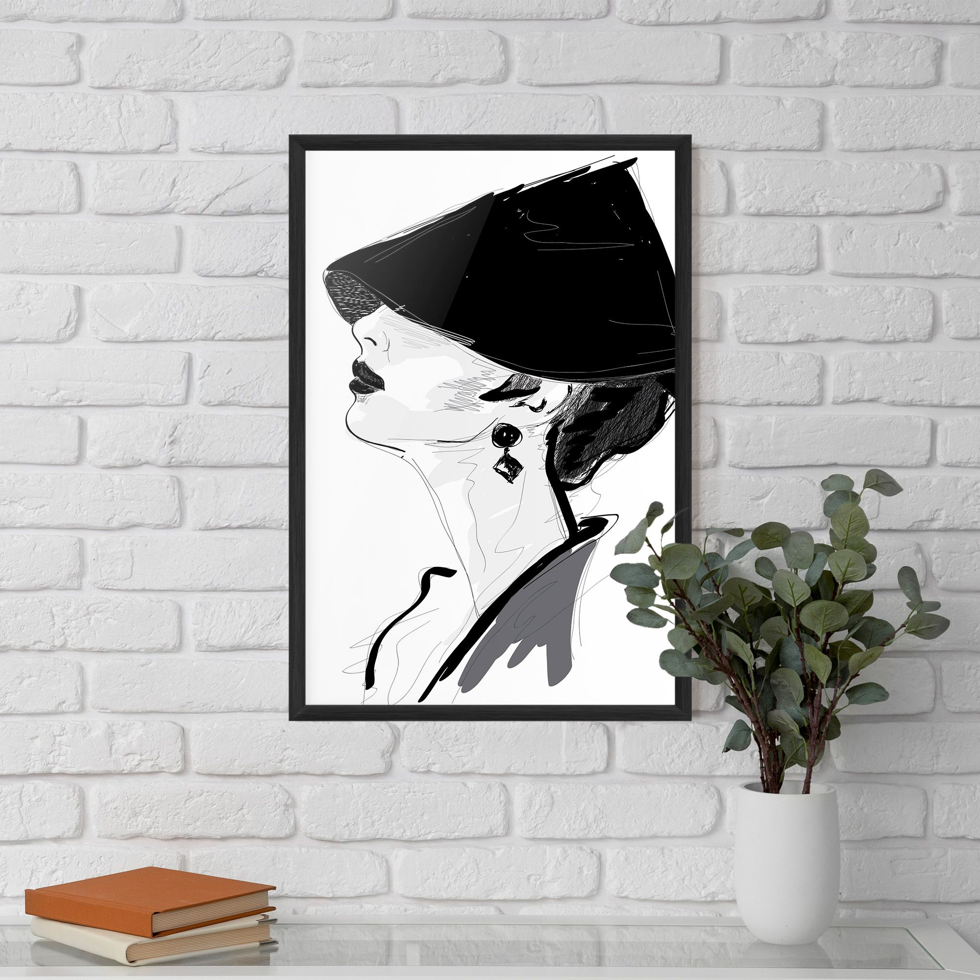 Asian Shilouette mockup 5