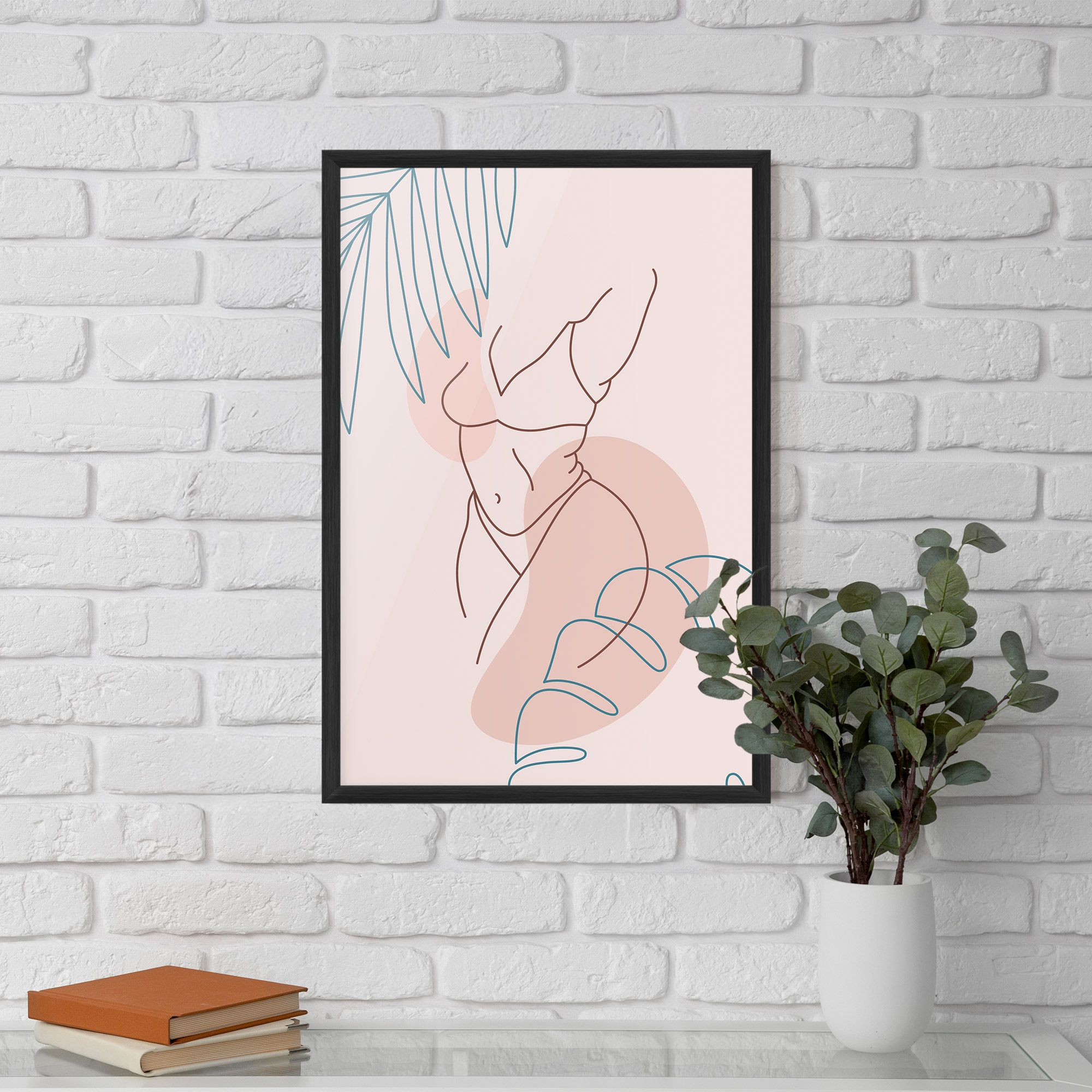 Body Line Leaf mockup 5