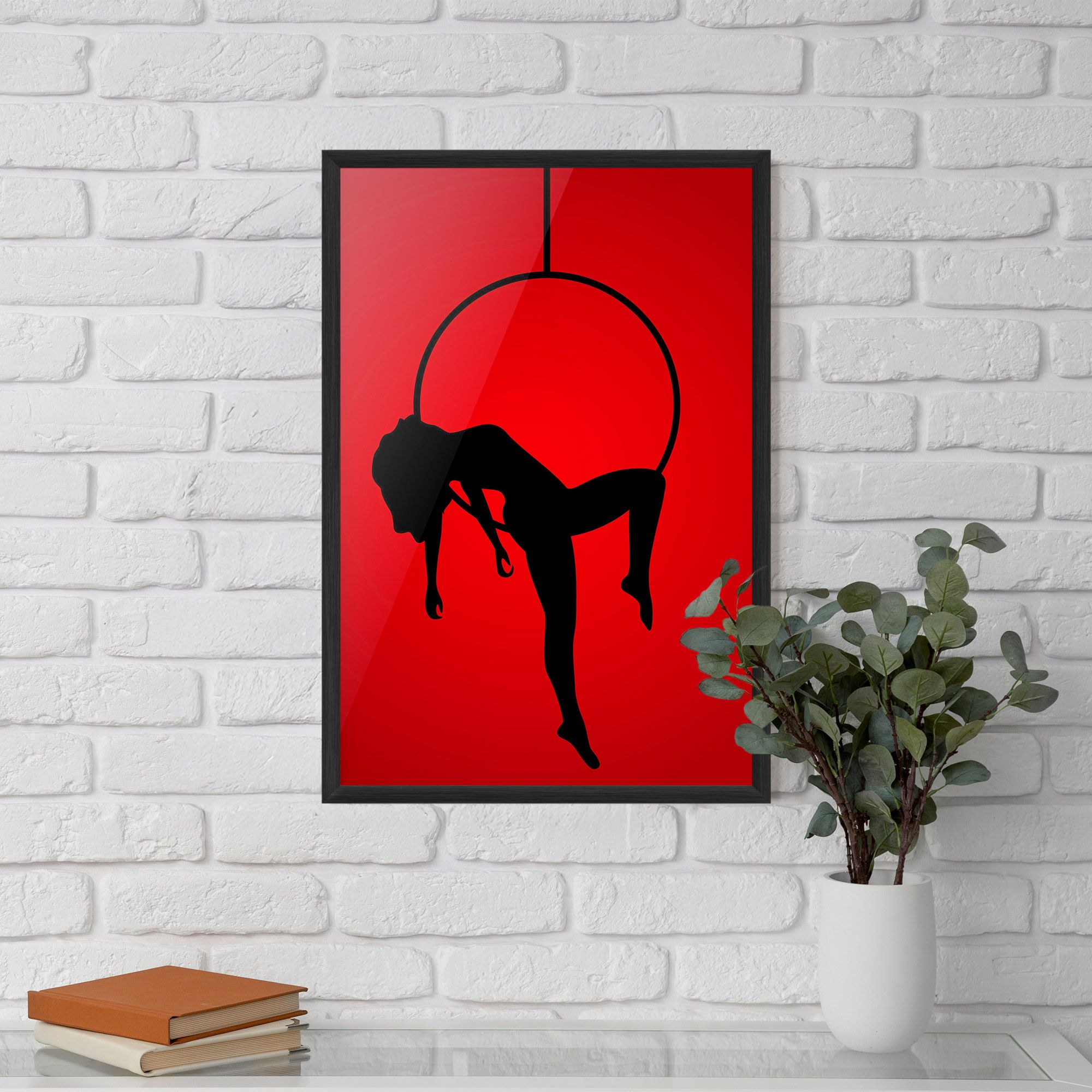 Dancer Shilouette mockup 5