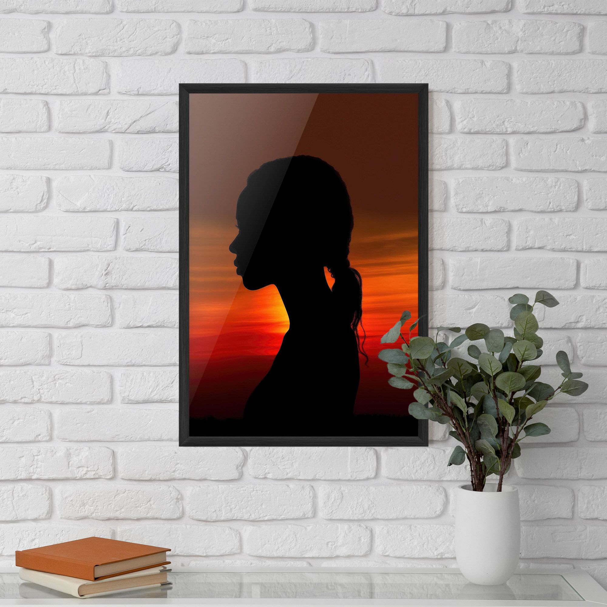 Profile Against Sunset mockup 5