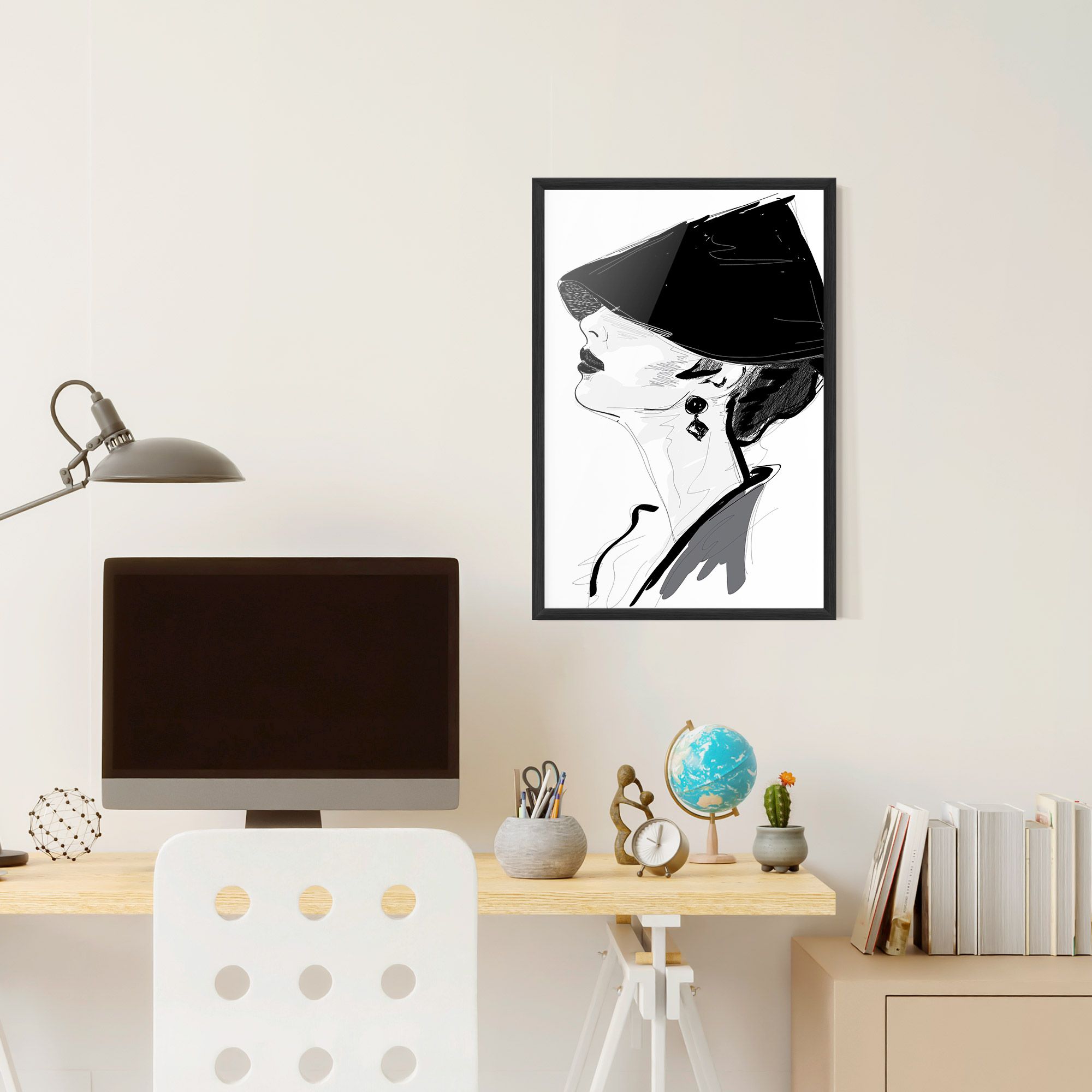 Asian Shilouette mockup 6