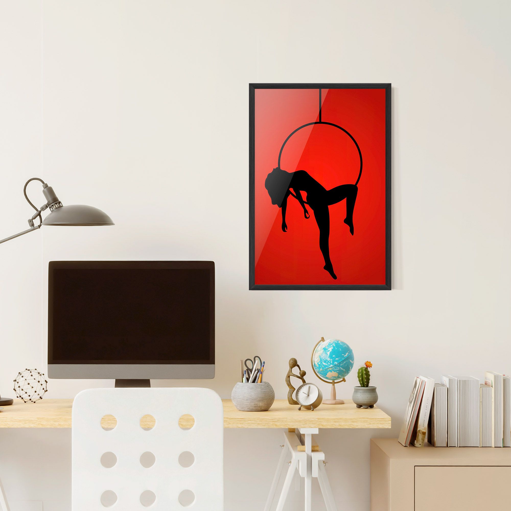 Dancer Shilouette mockup 6