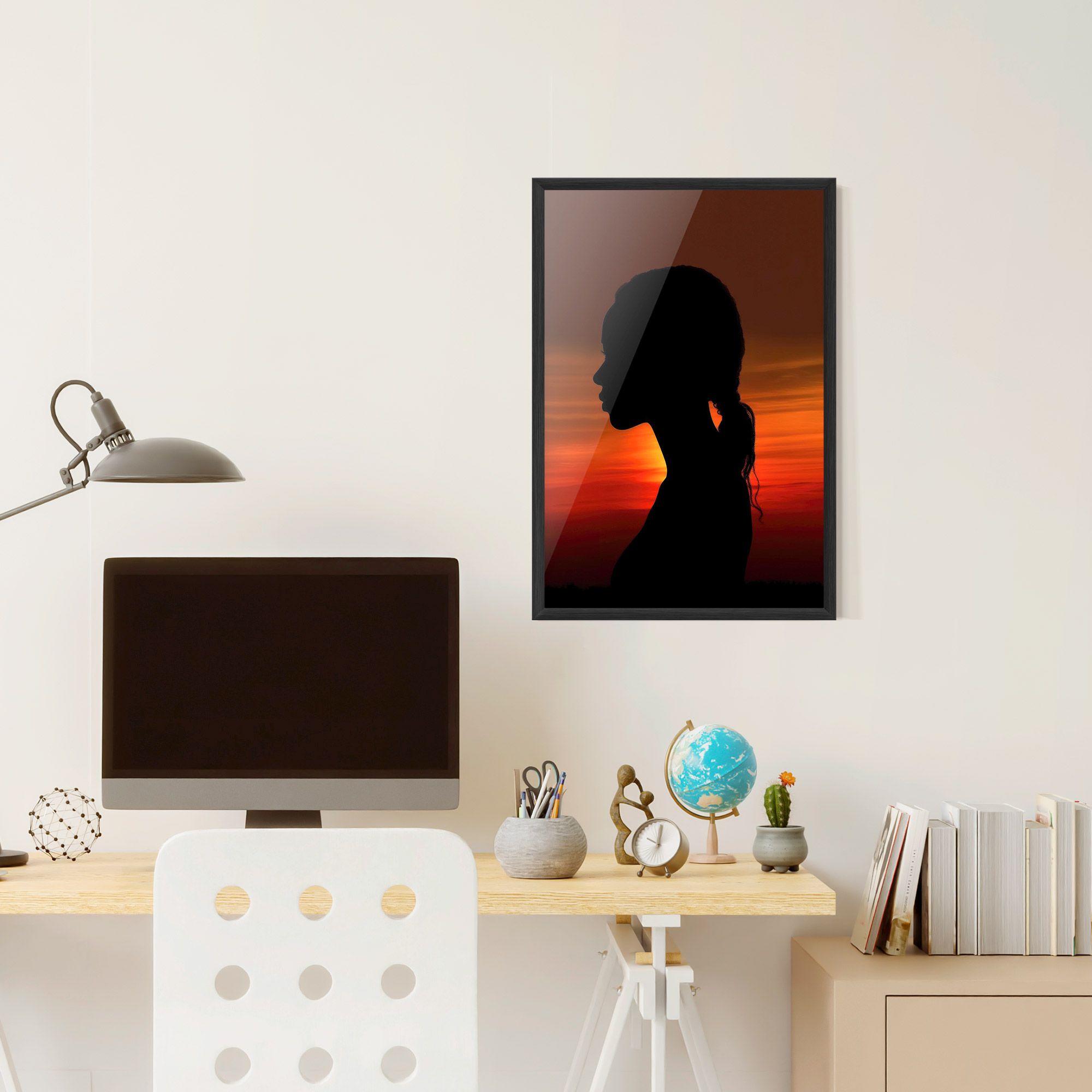 Profile Against Sunset mockup 6