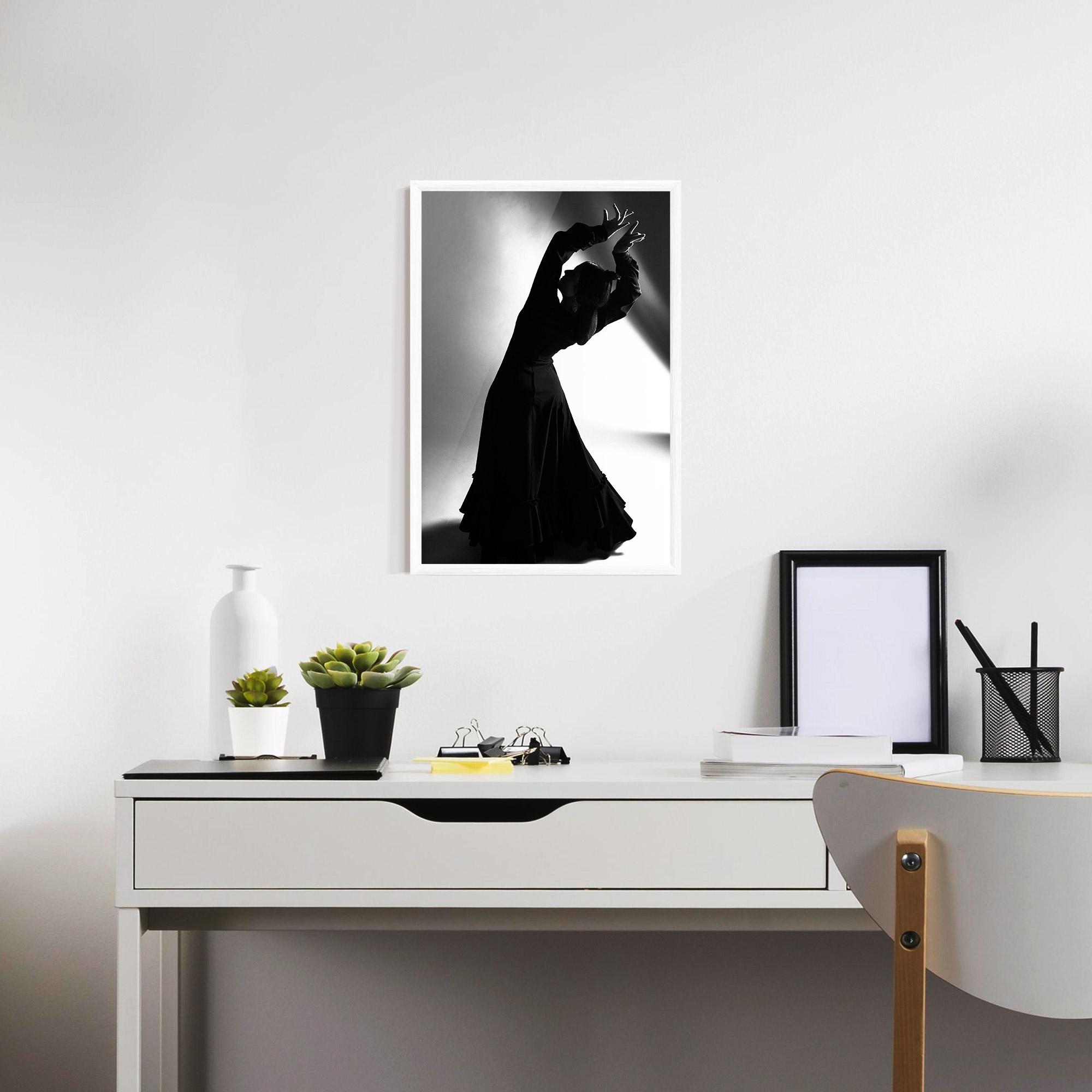 Poster Înrămat Full Shot Dancer mockup 7