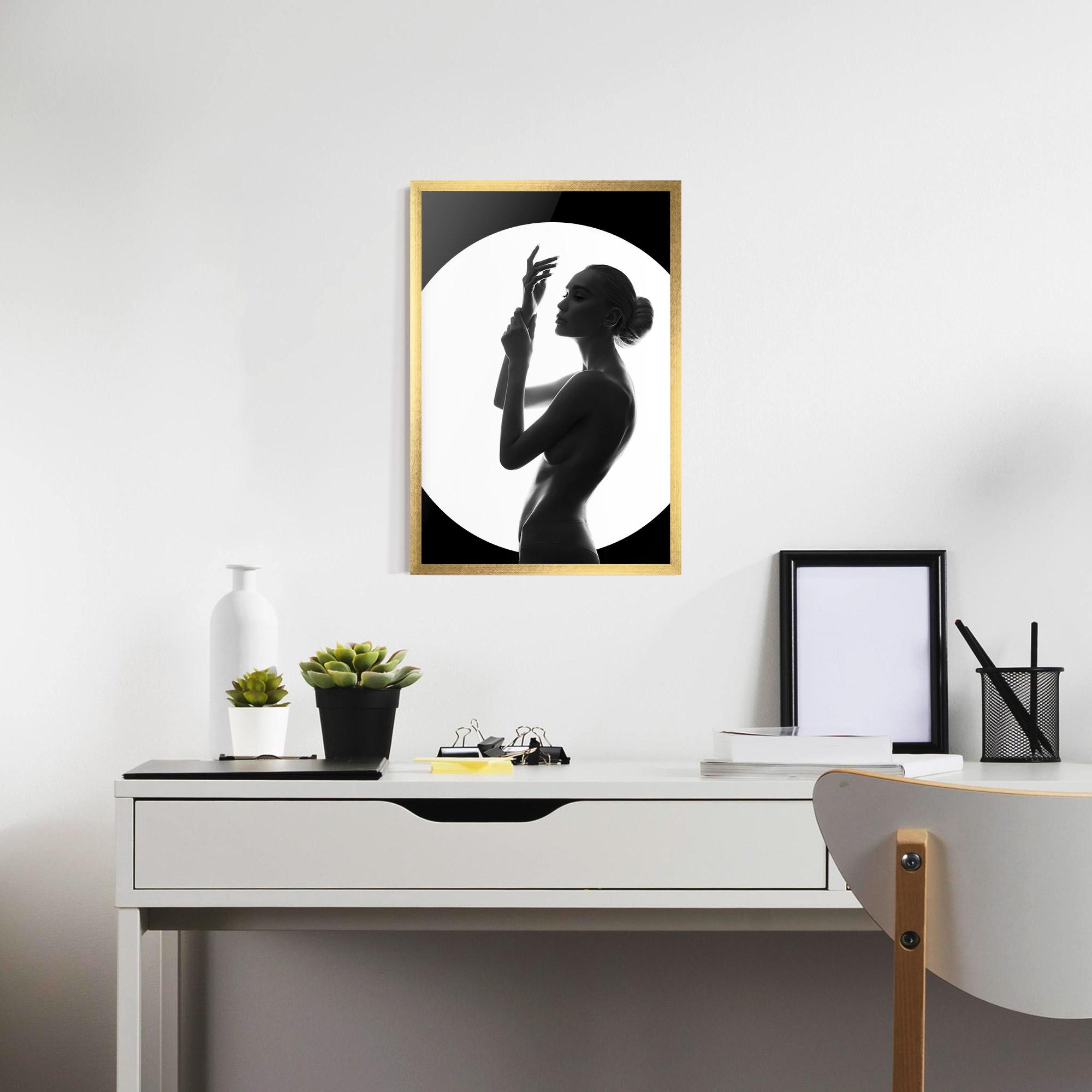 Poster Înrămat Body Figure mockup 7