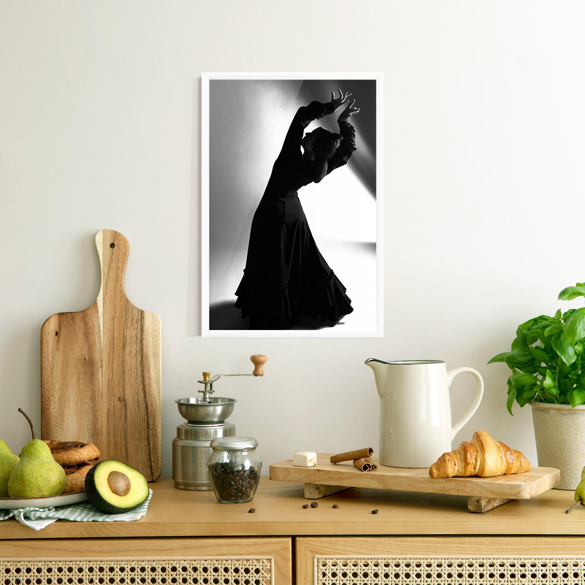 Poster Înrămat Full Shot Dancer mockup 8