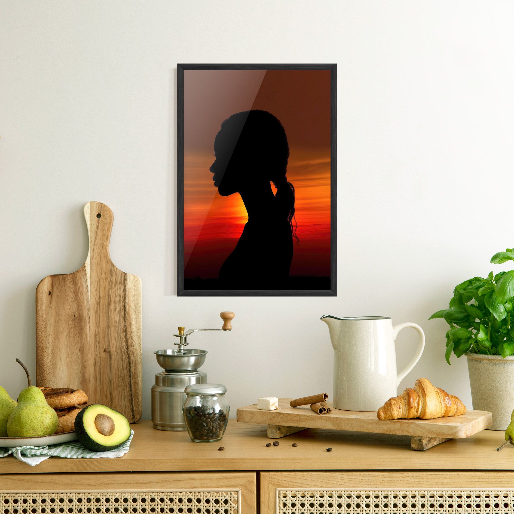 Profile Against Sunset mockup 8
