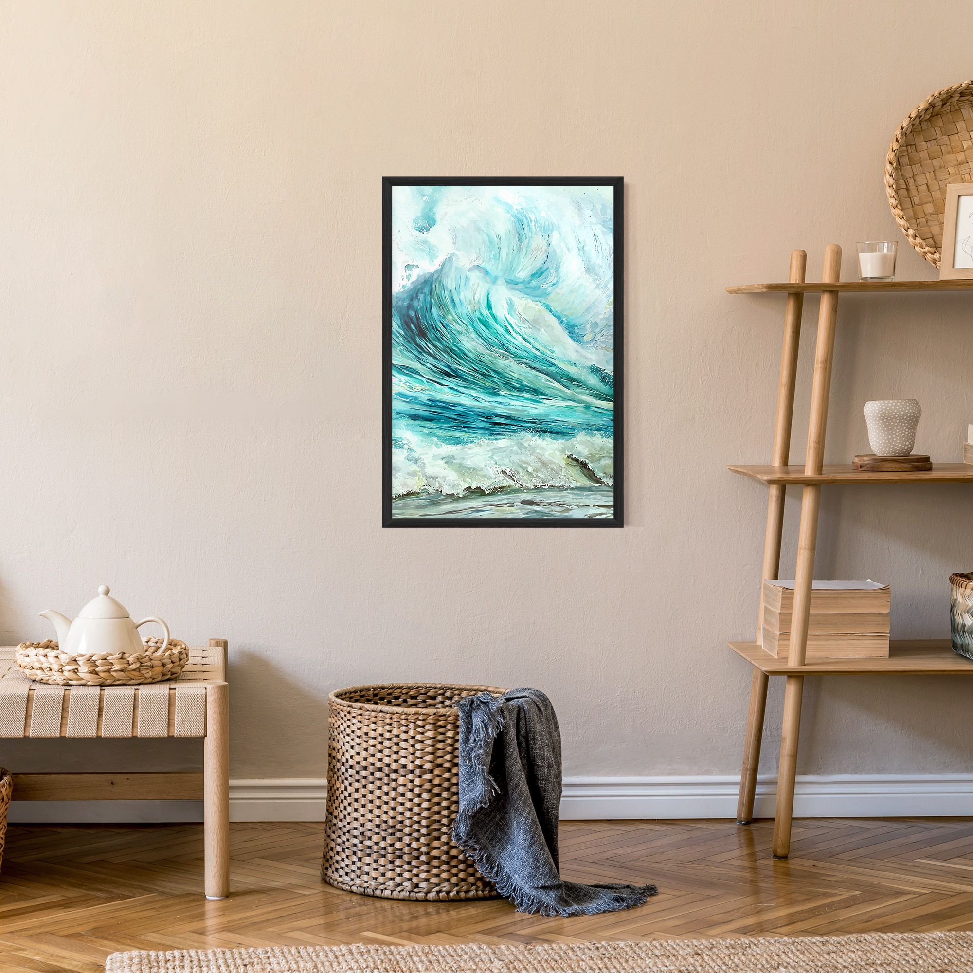 Sea Watercolor mockup 9