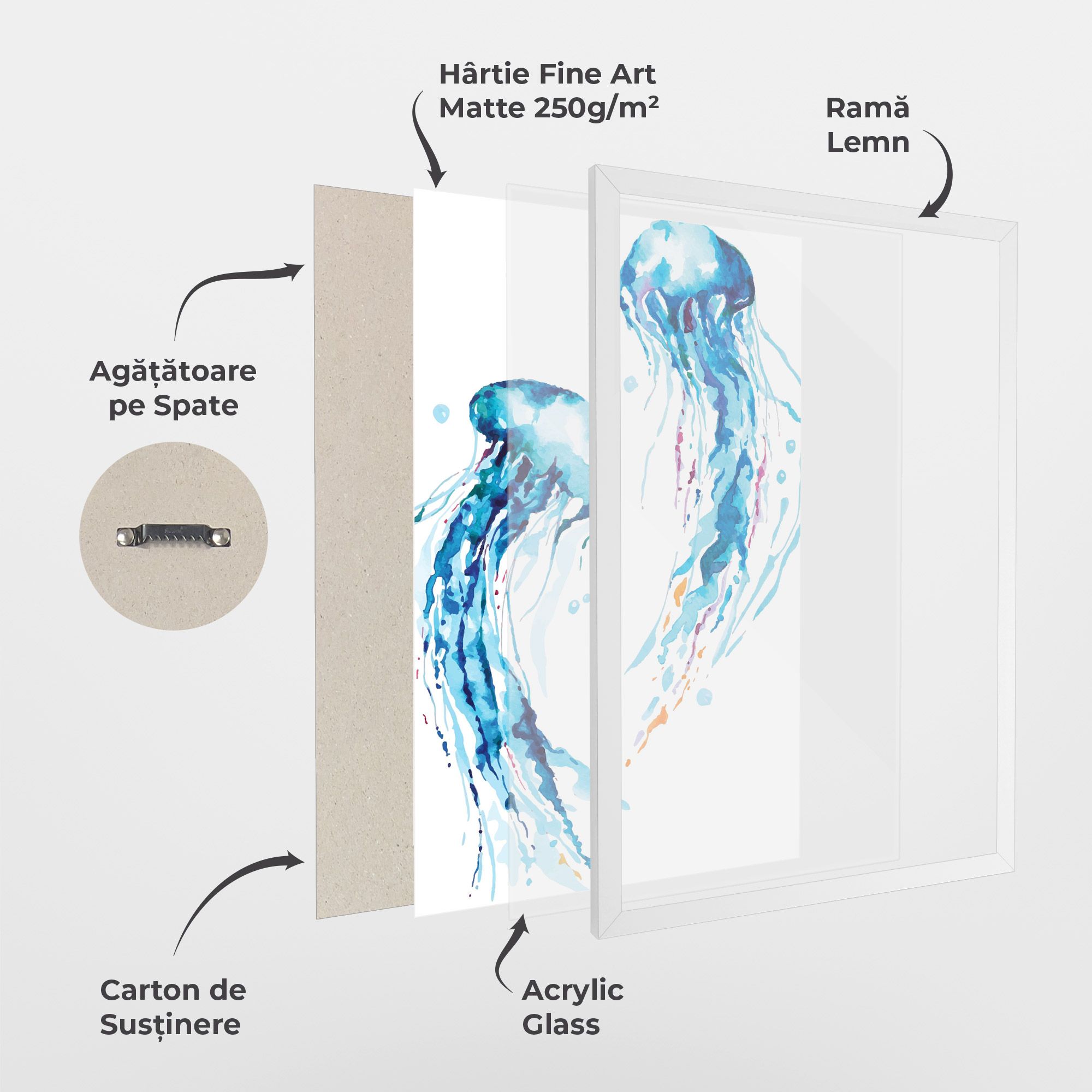 Jellyfish Watercolor mockup 1