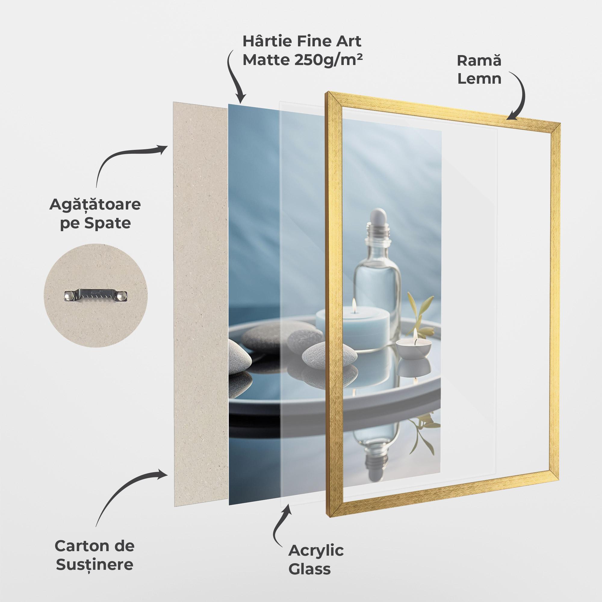 Poster Înrămat Beauty Treatment mockup 1