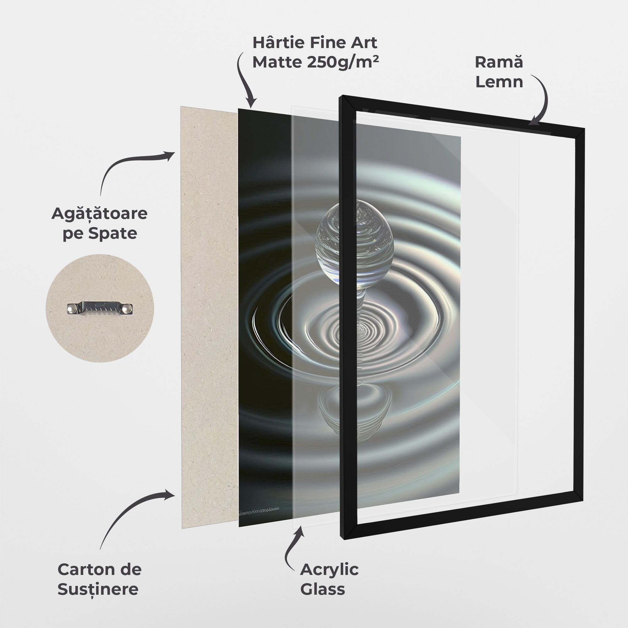 Beautiful Water Drop mockup 1