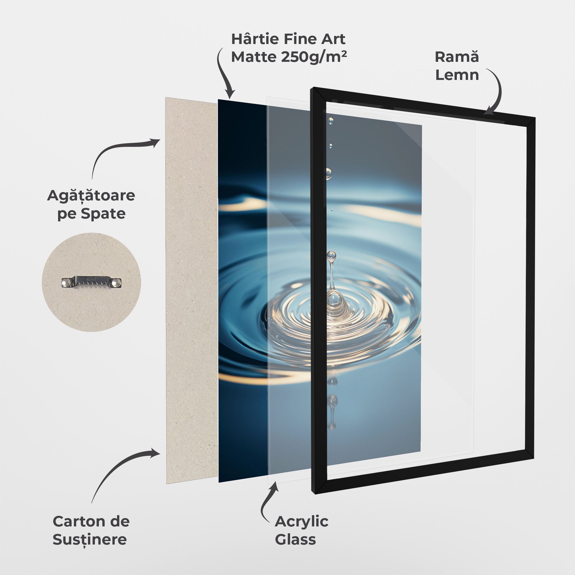 Cream Water Drop mockup 1