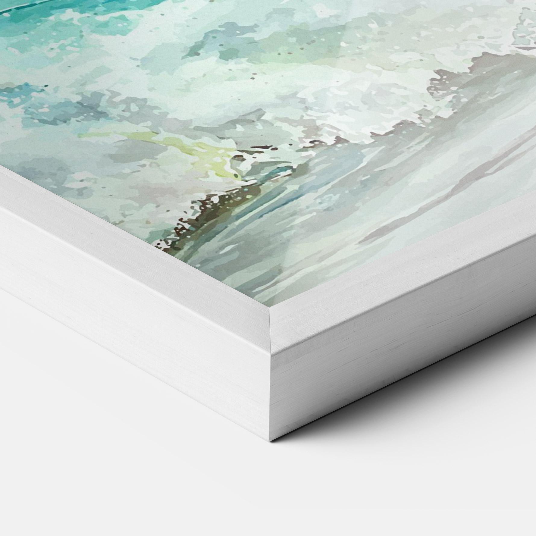 Poster Înrămat Sea Watercolor mockup 3