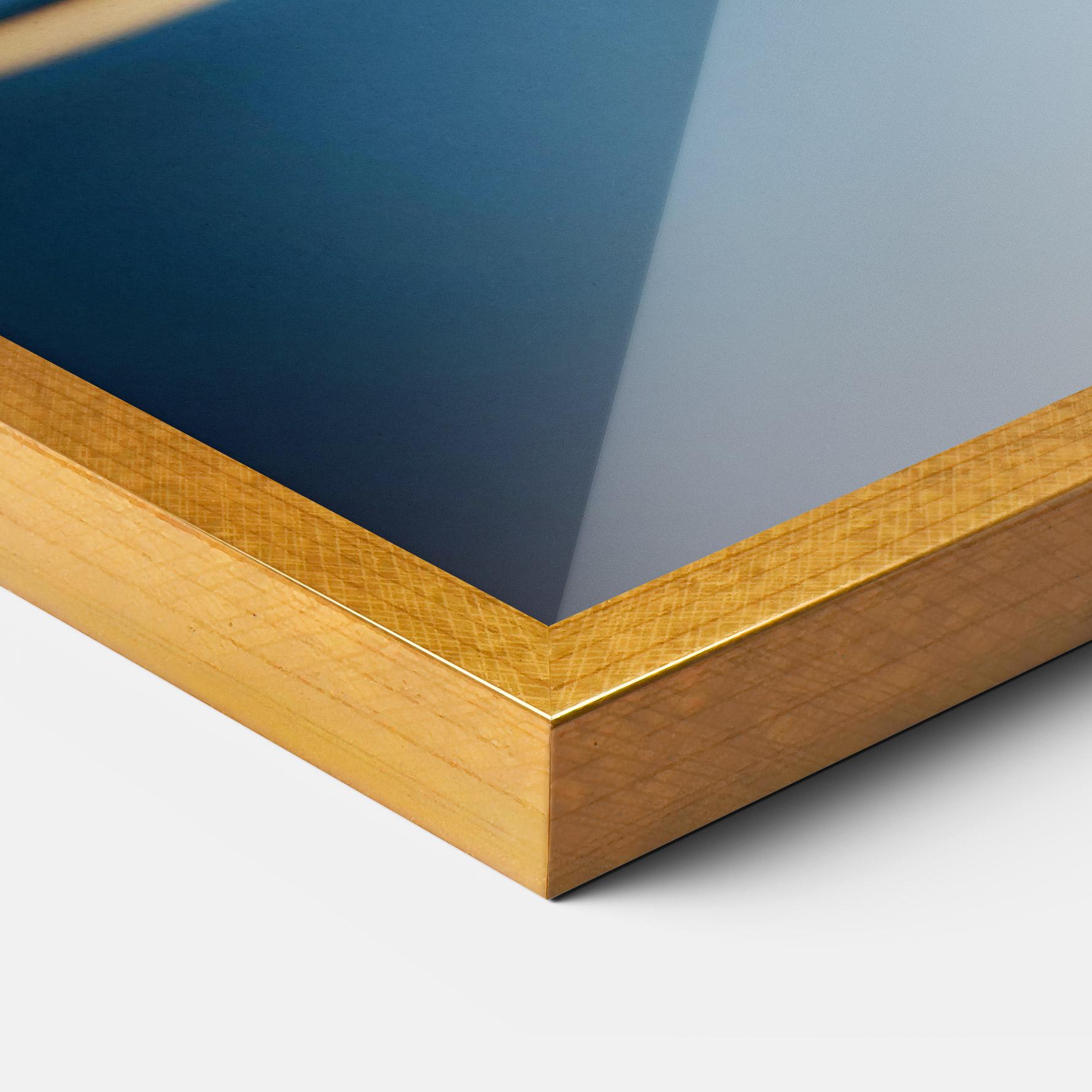 Poster Înrămat Cream Water Drop mockup 3