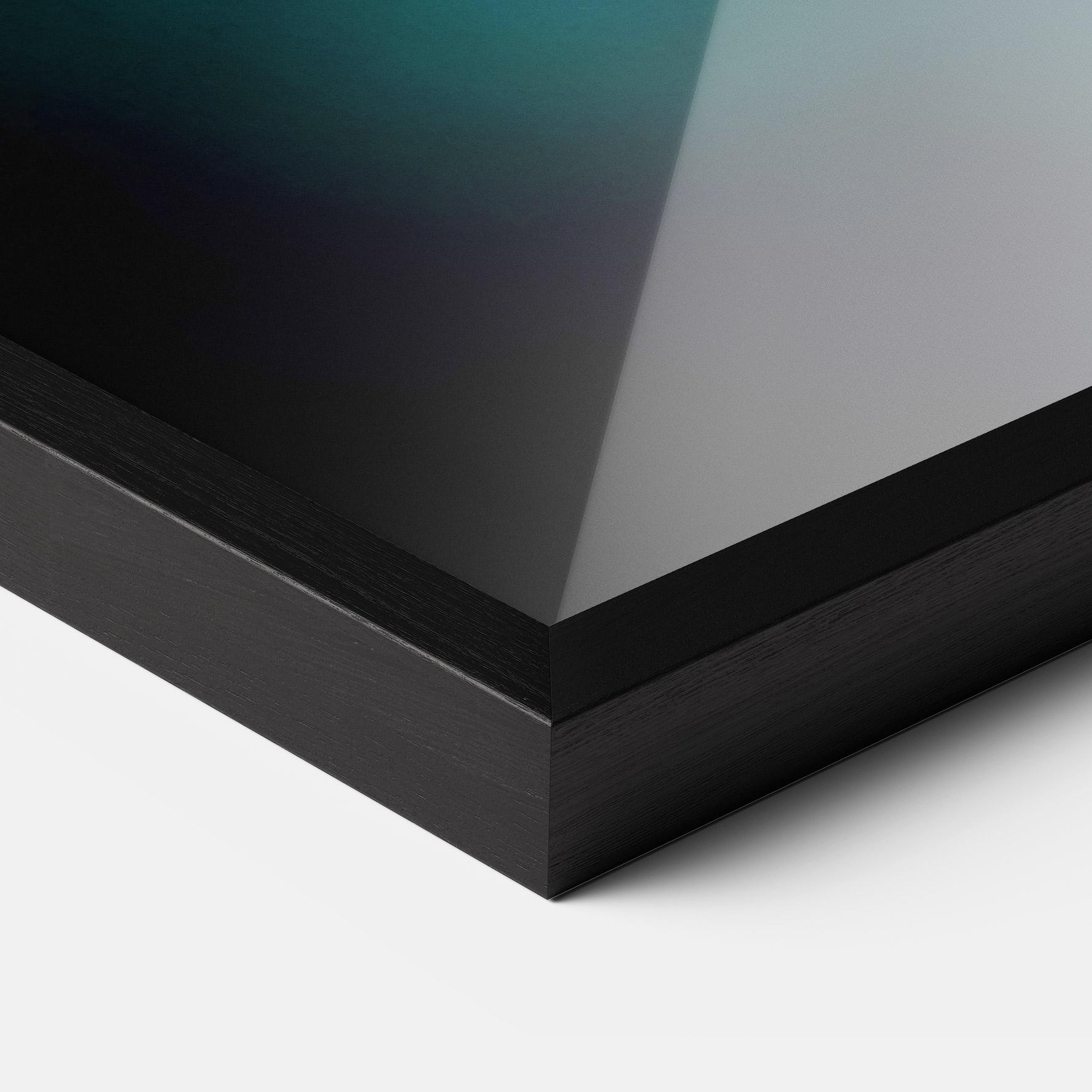 Poster Înrămat Big Green Drop mockup 3