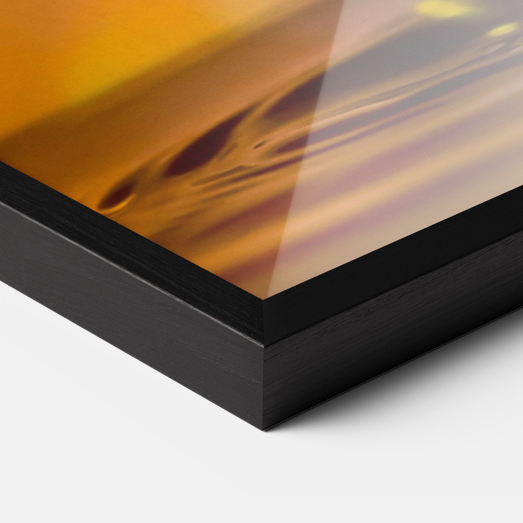 Orange Light Drop mockup 3