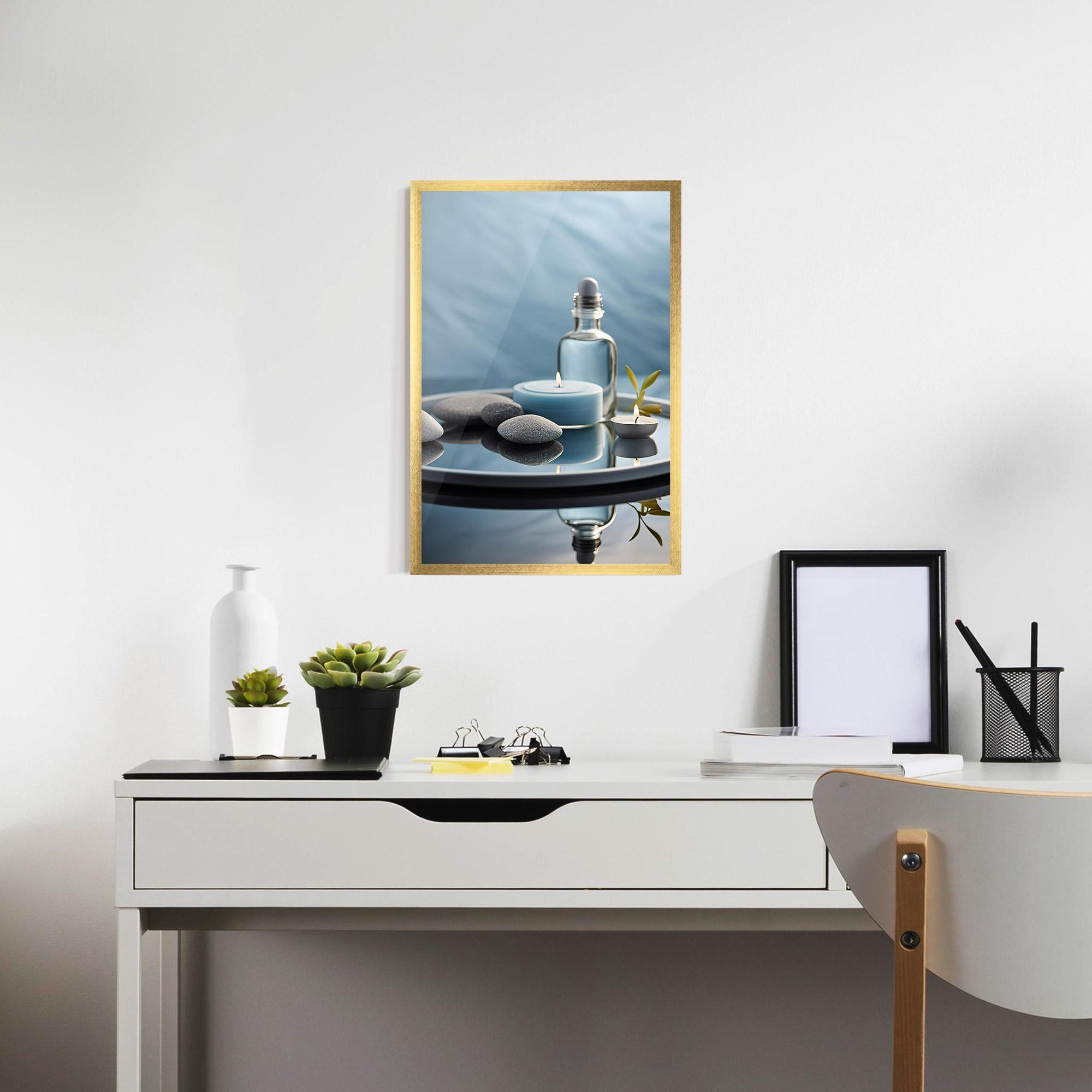 Poster Înrămat Beauty Treatment mockup 7