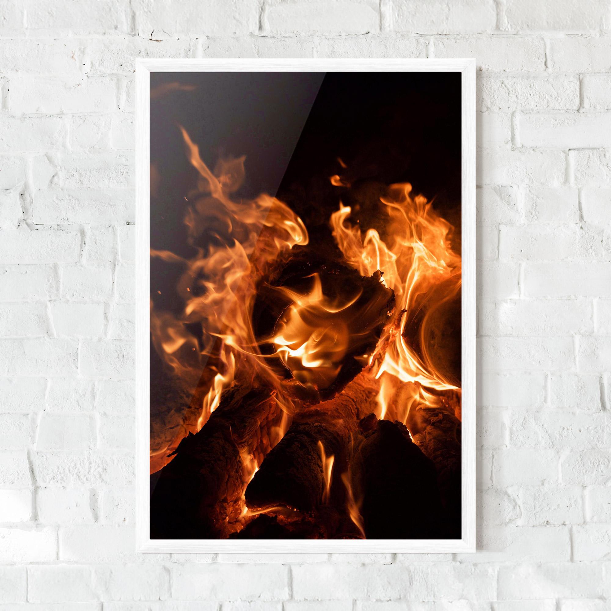Poster Înrămat Eternal Flame mockup 0