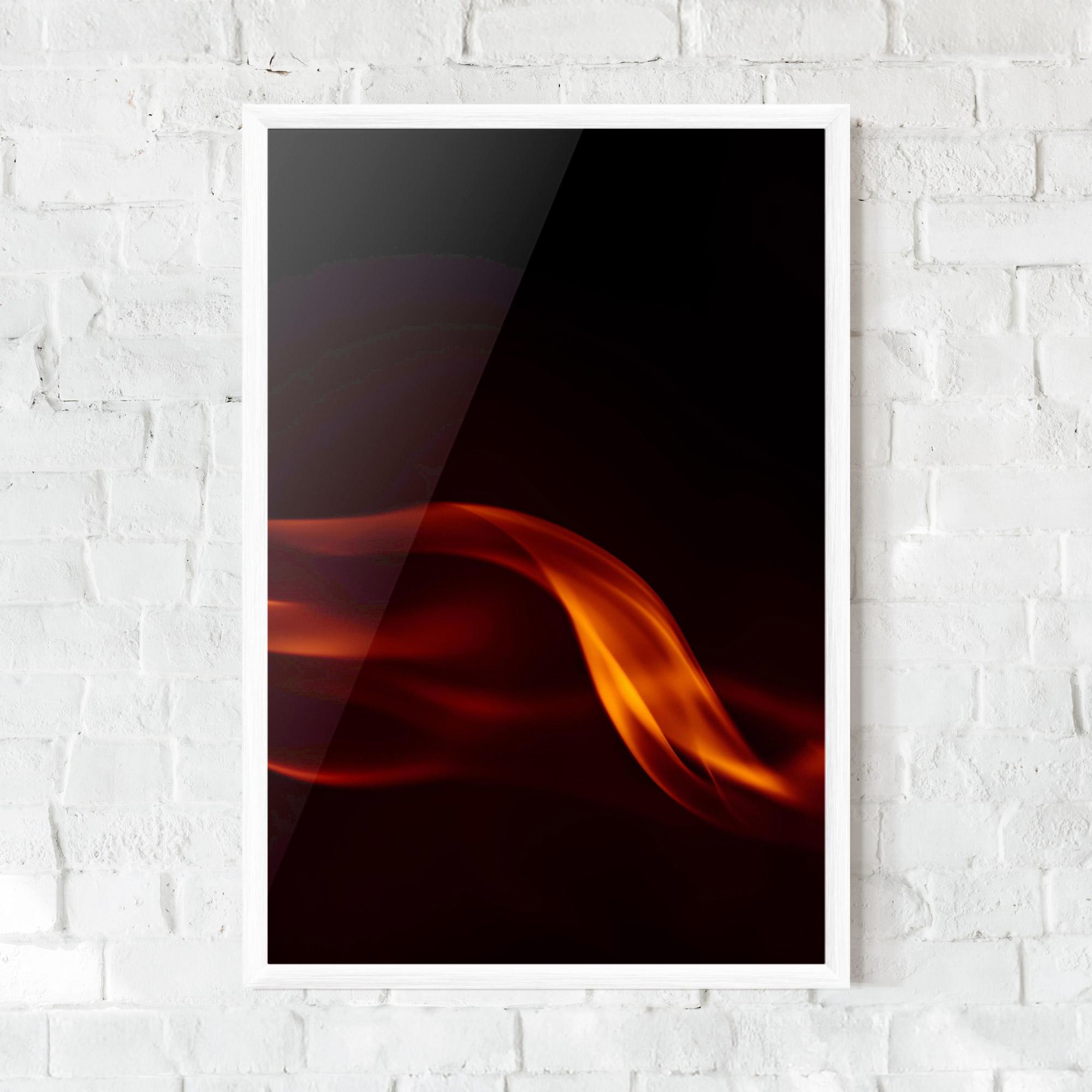 Poster Înrămat Relax Flame mockup 0