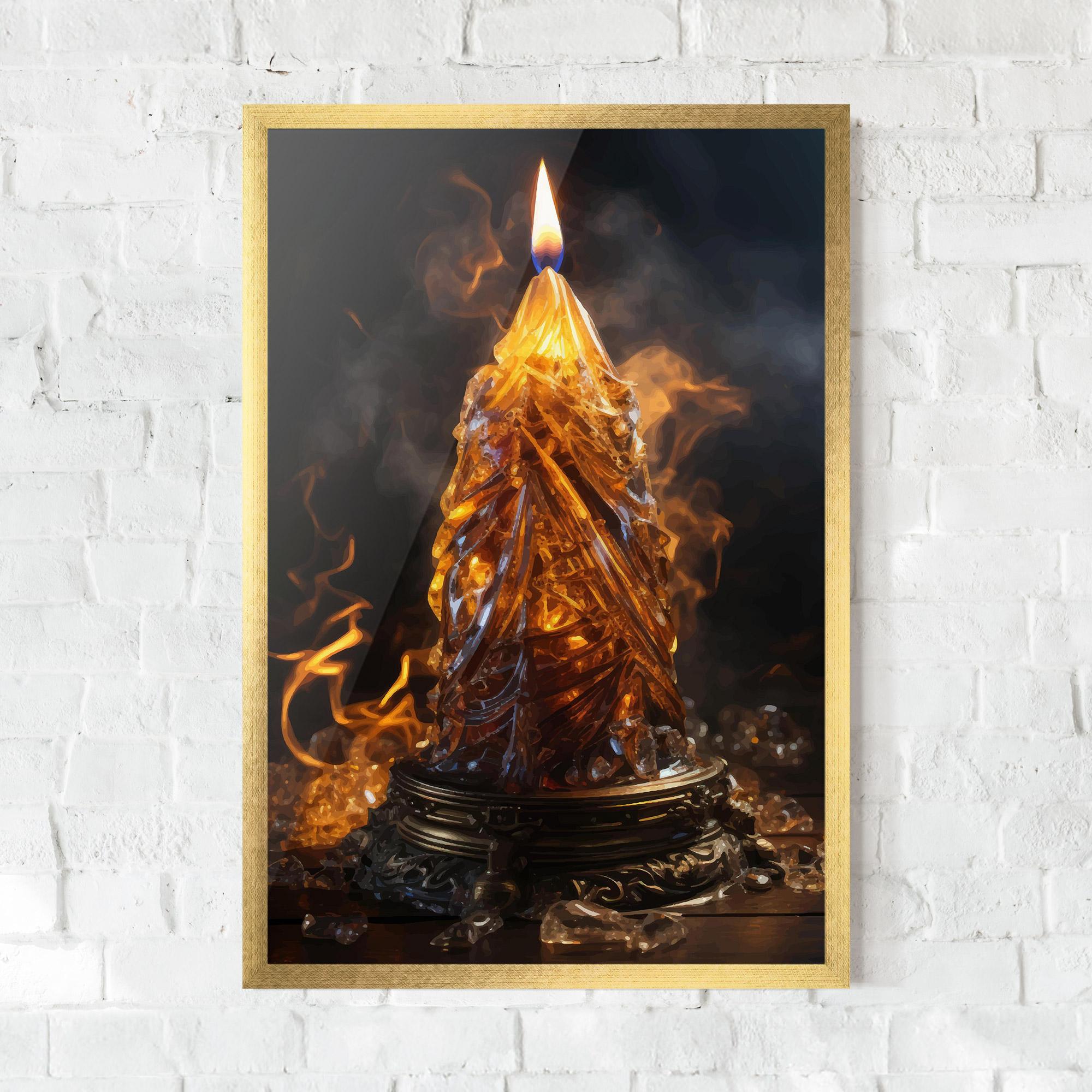 Poster Înrămat Special Candle mockup 0