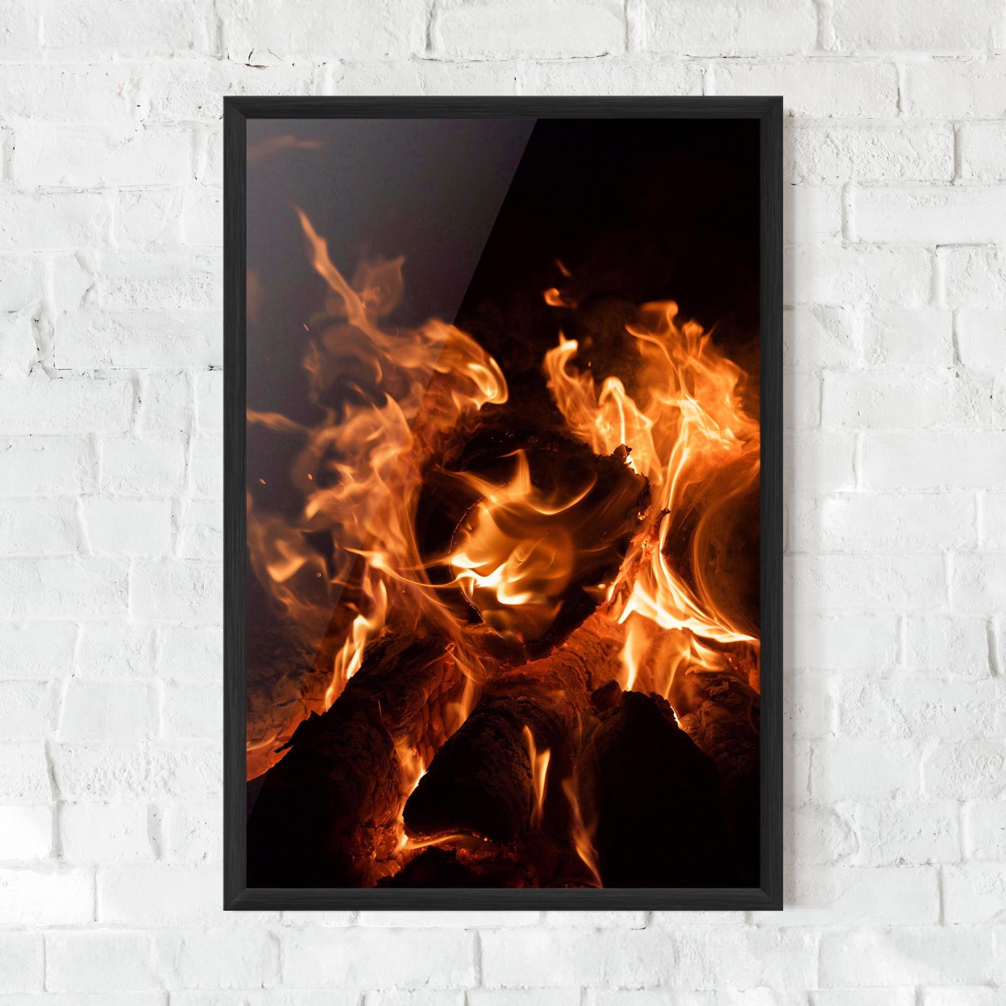 Poster Înrămat Eternal Flame mockup 0