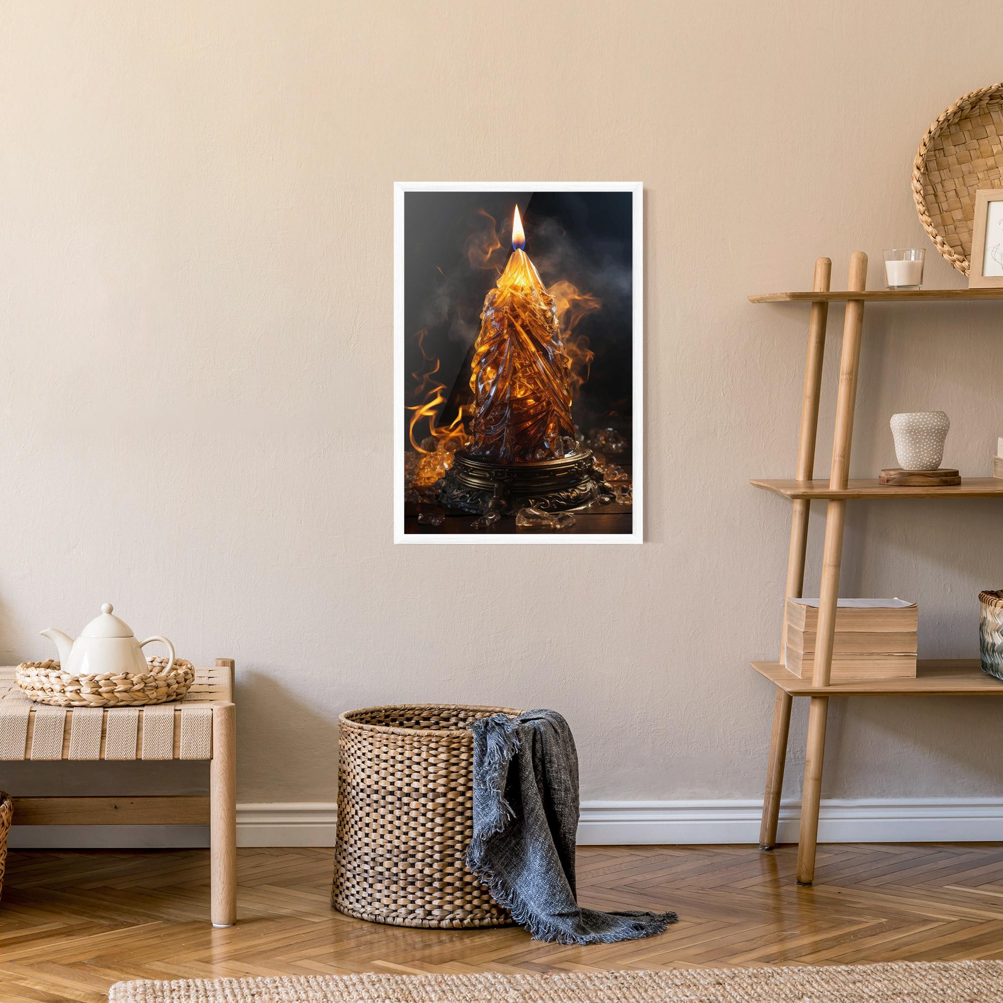 Poster Înrămat Special Candle mockup 9