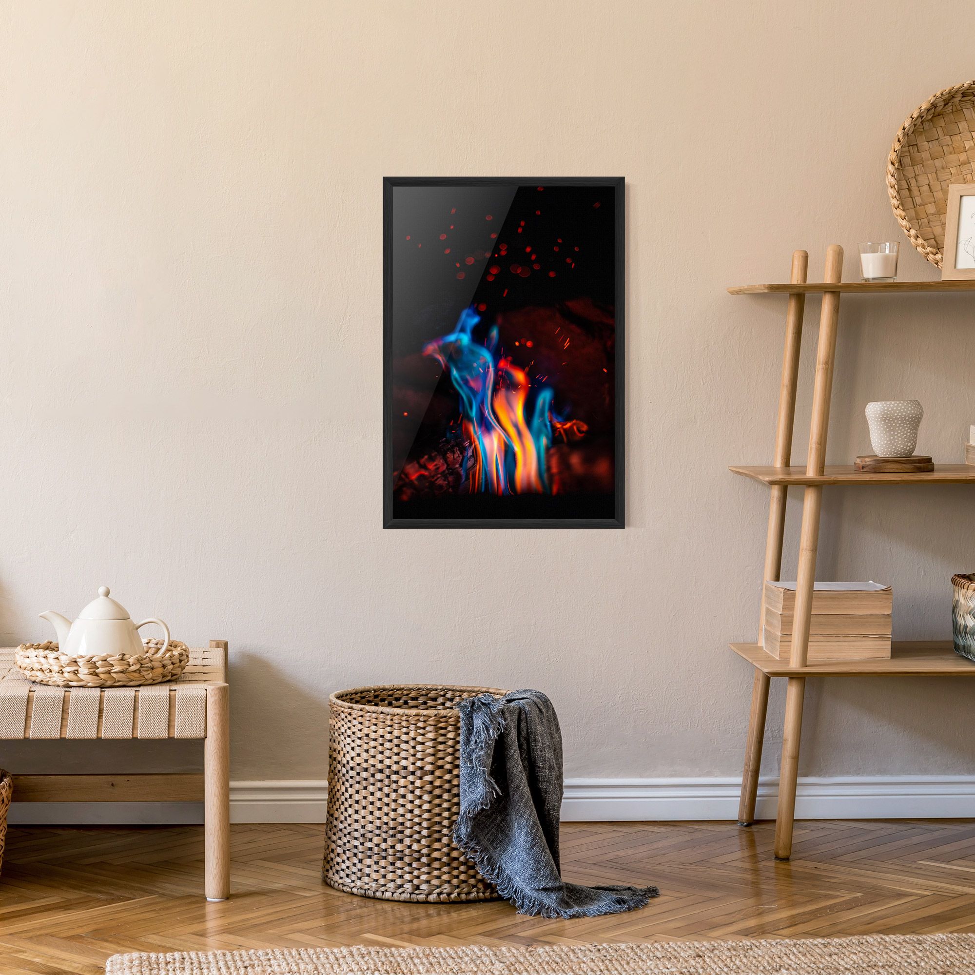 Blue Orange Fire mockup 9