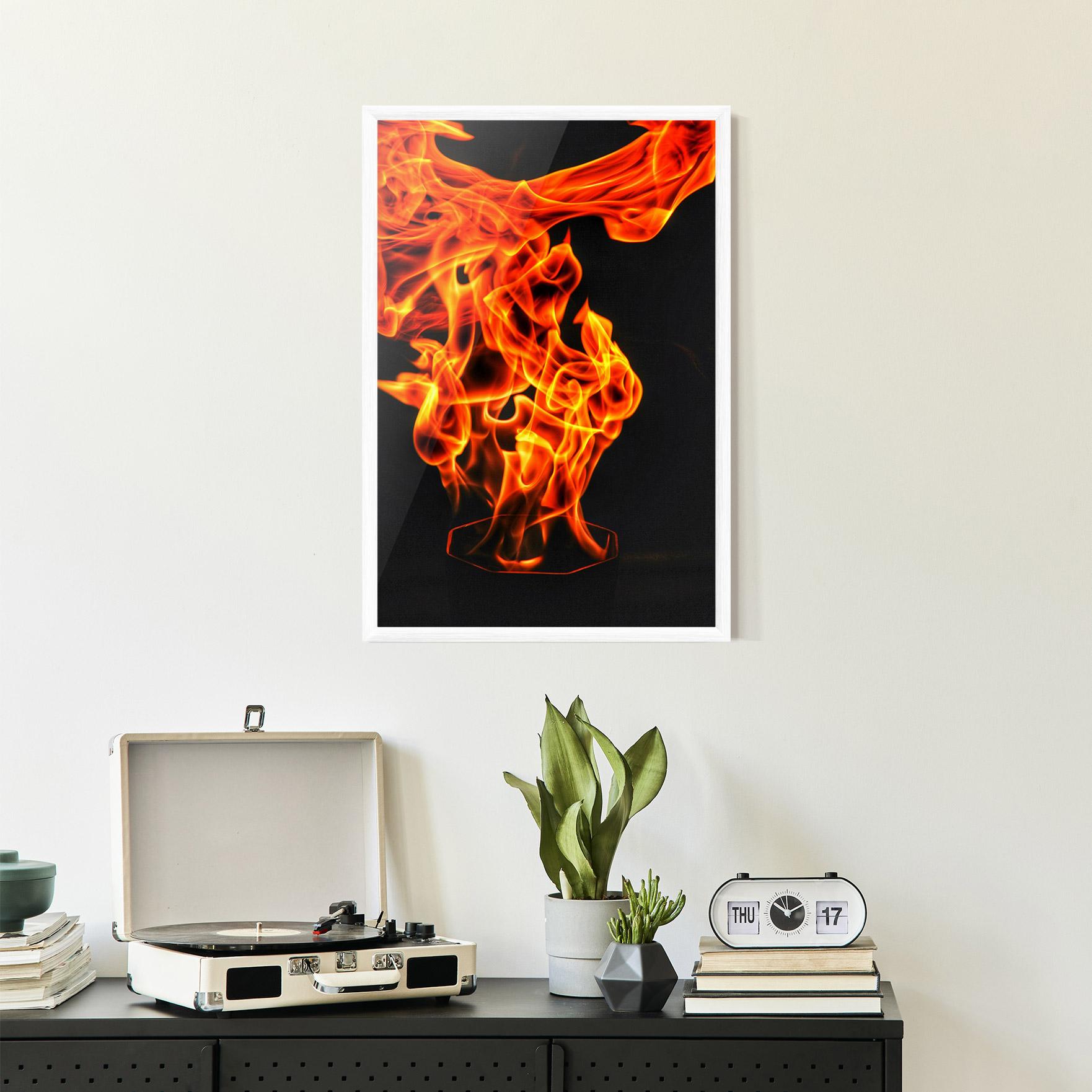 Poster Înrămat Phoenix Heat Dance mockup 2