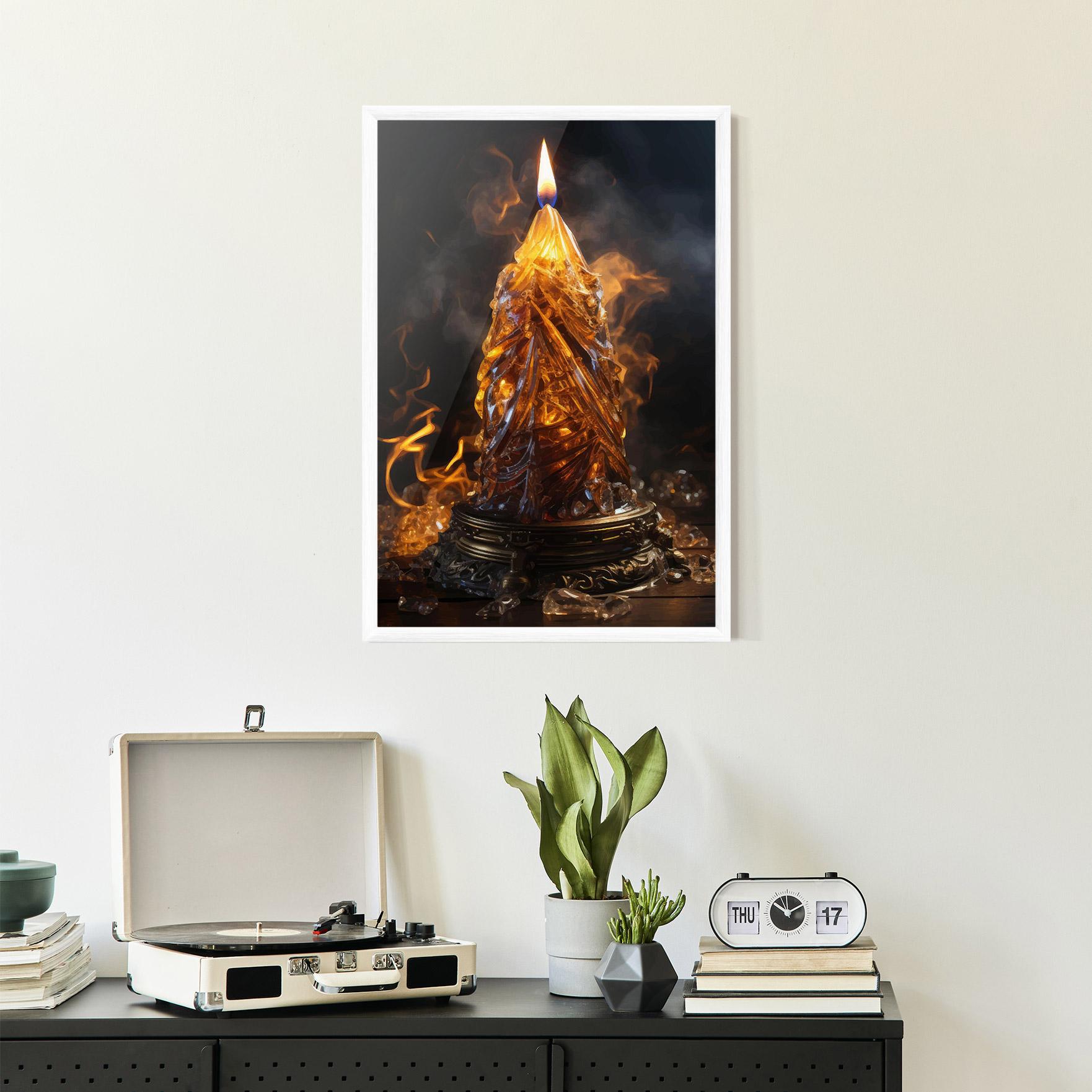 Poster Înrămat Special Candle mockup 2