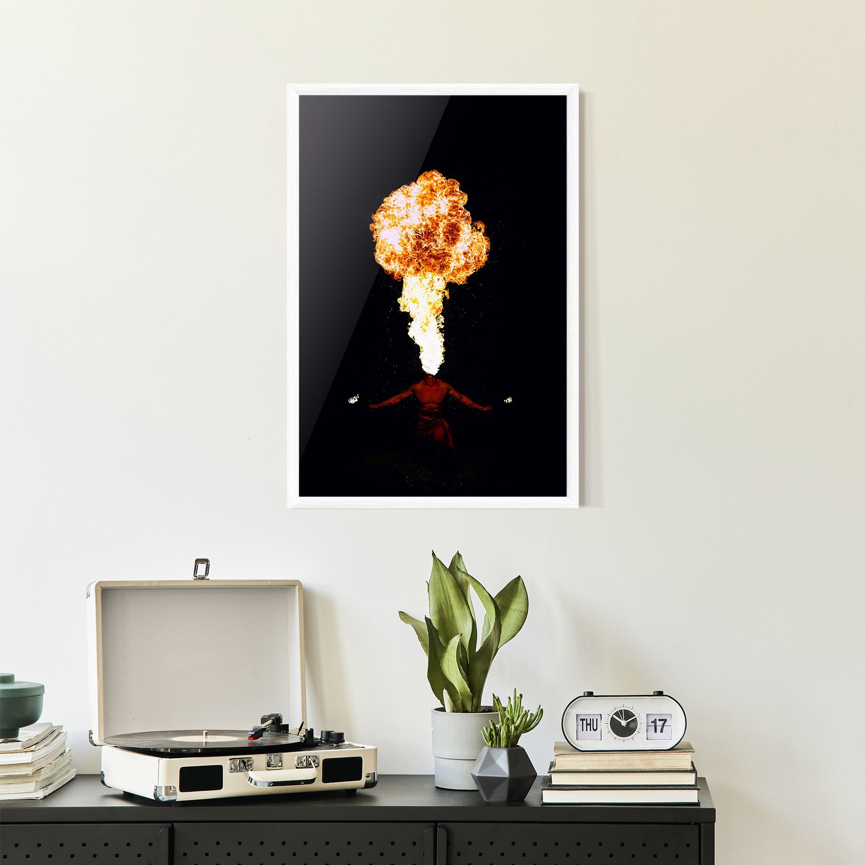 Spitting Fire mockup 2