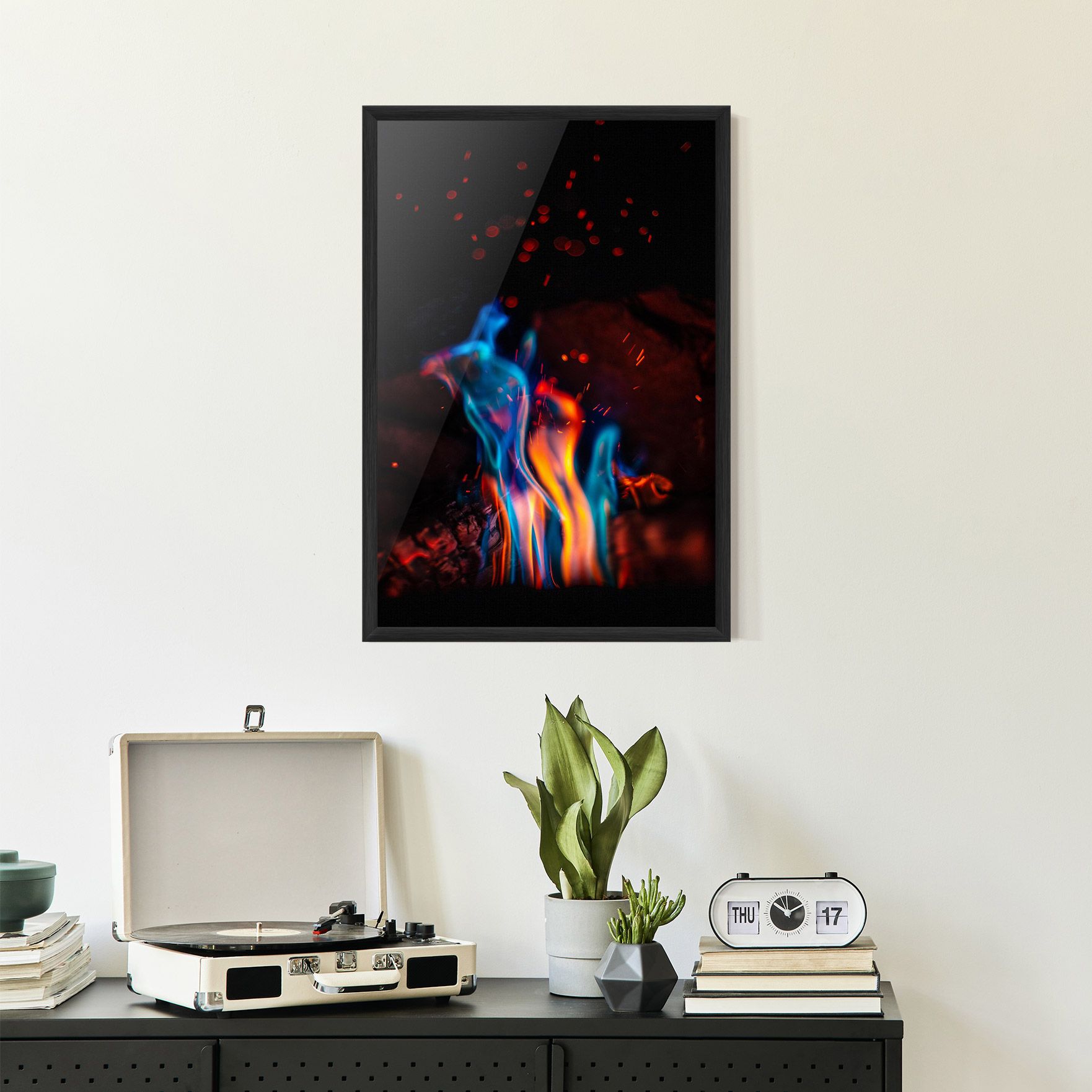 Blue Orange Fire mockup 2