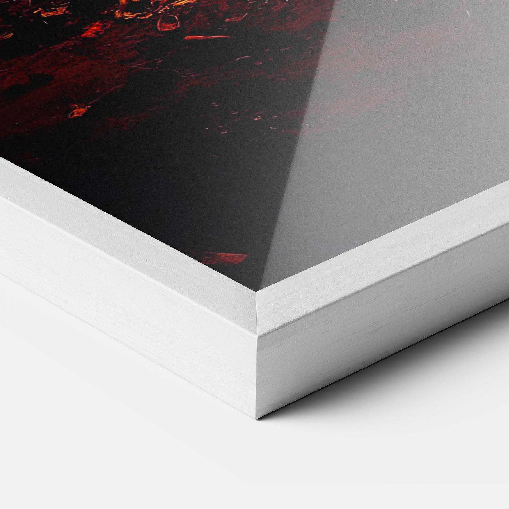 Poster Înrămat Fire Art mockup 3