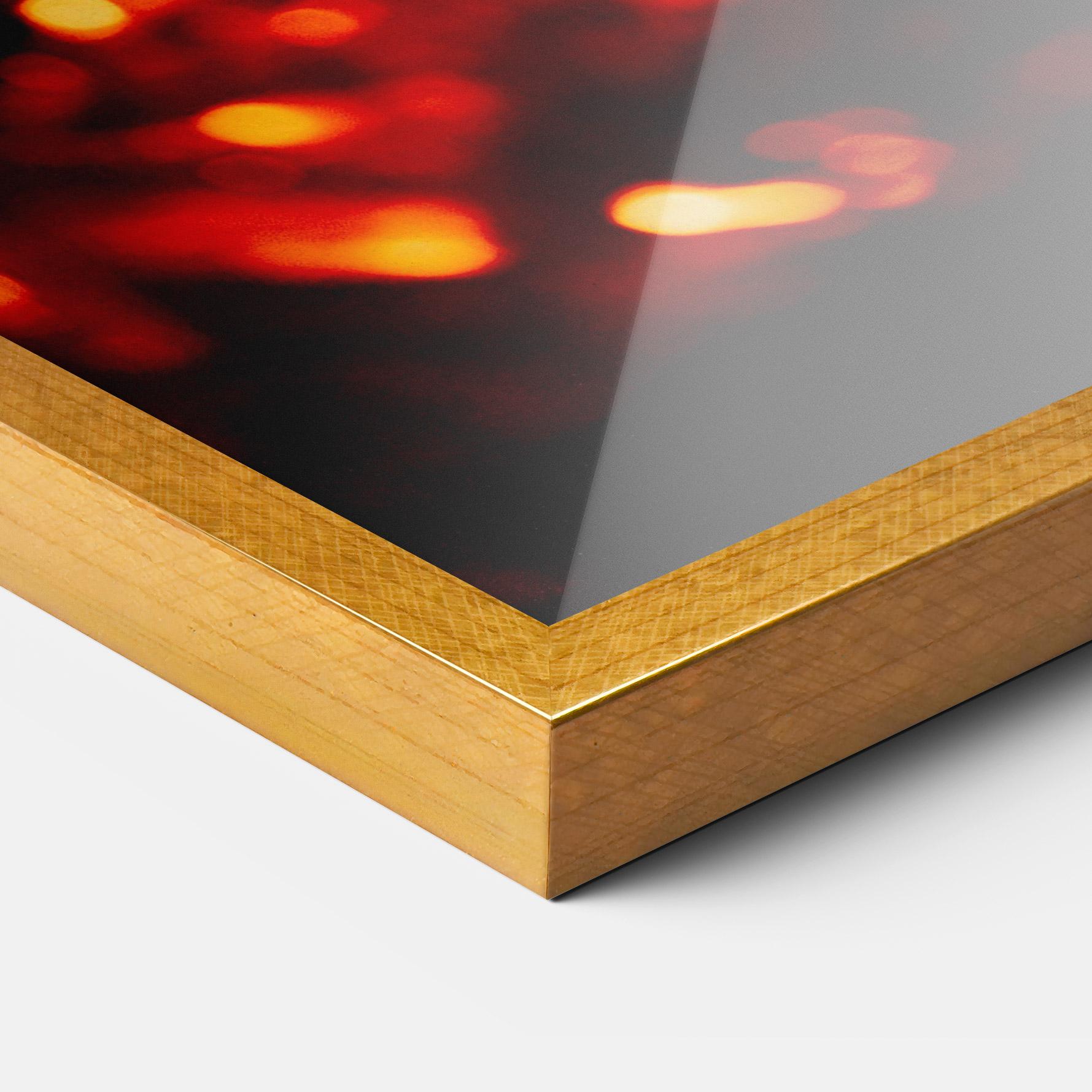 Poster Înrămat Fire Coal mockup 3