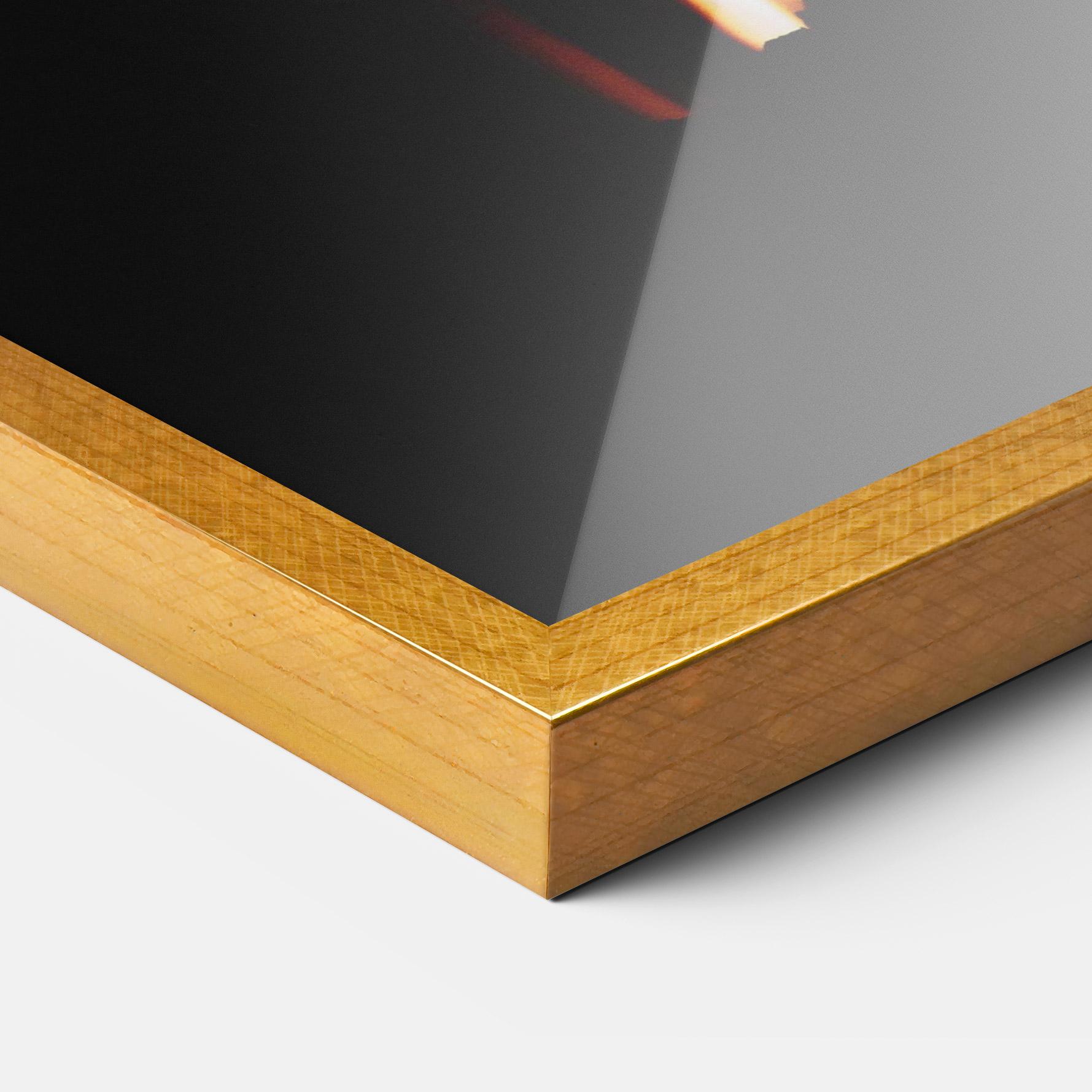 Poster Înrămat On Fire mockup 3