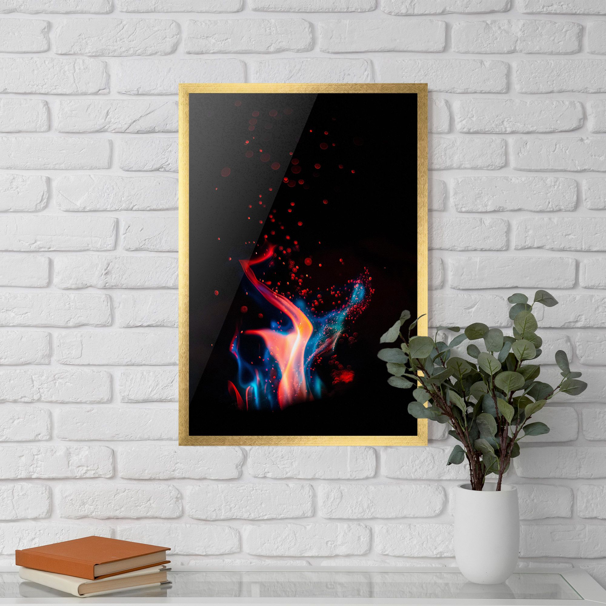 Blue Pink Fire mockup 5