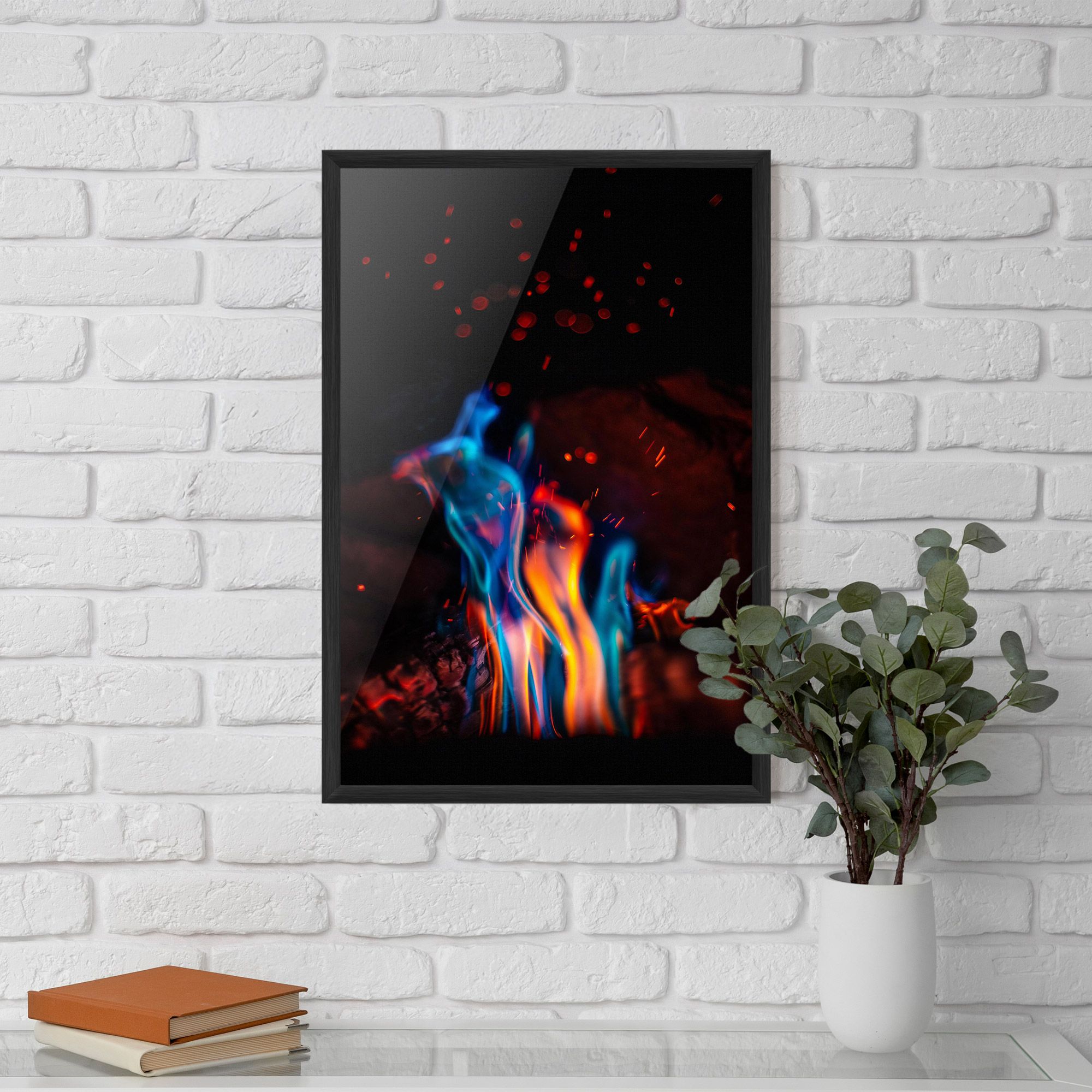 Blue Orange Fire mockup 5