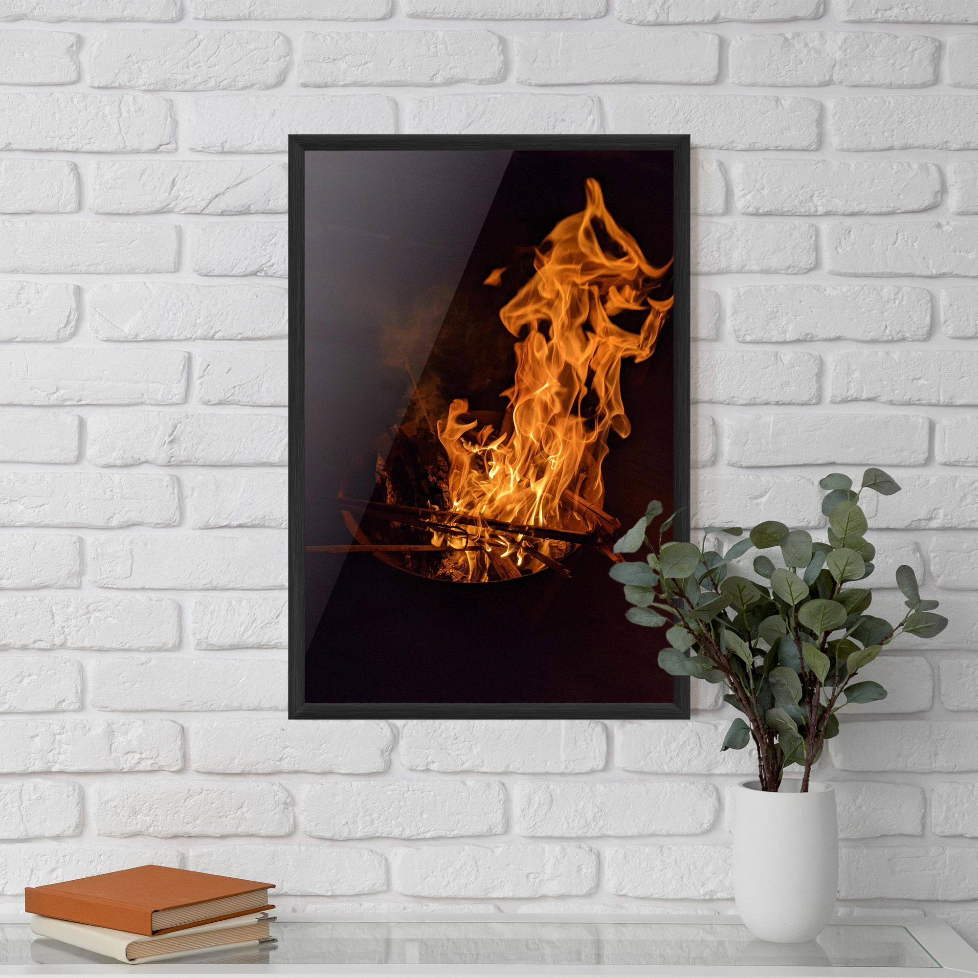 Fire Smoke mockup 5