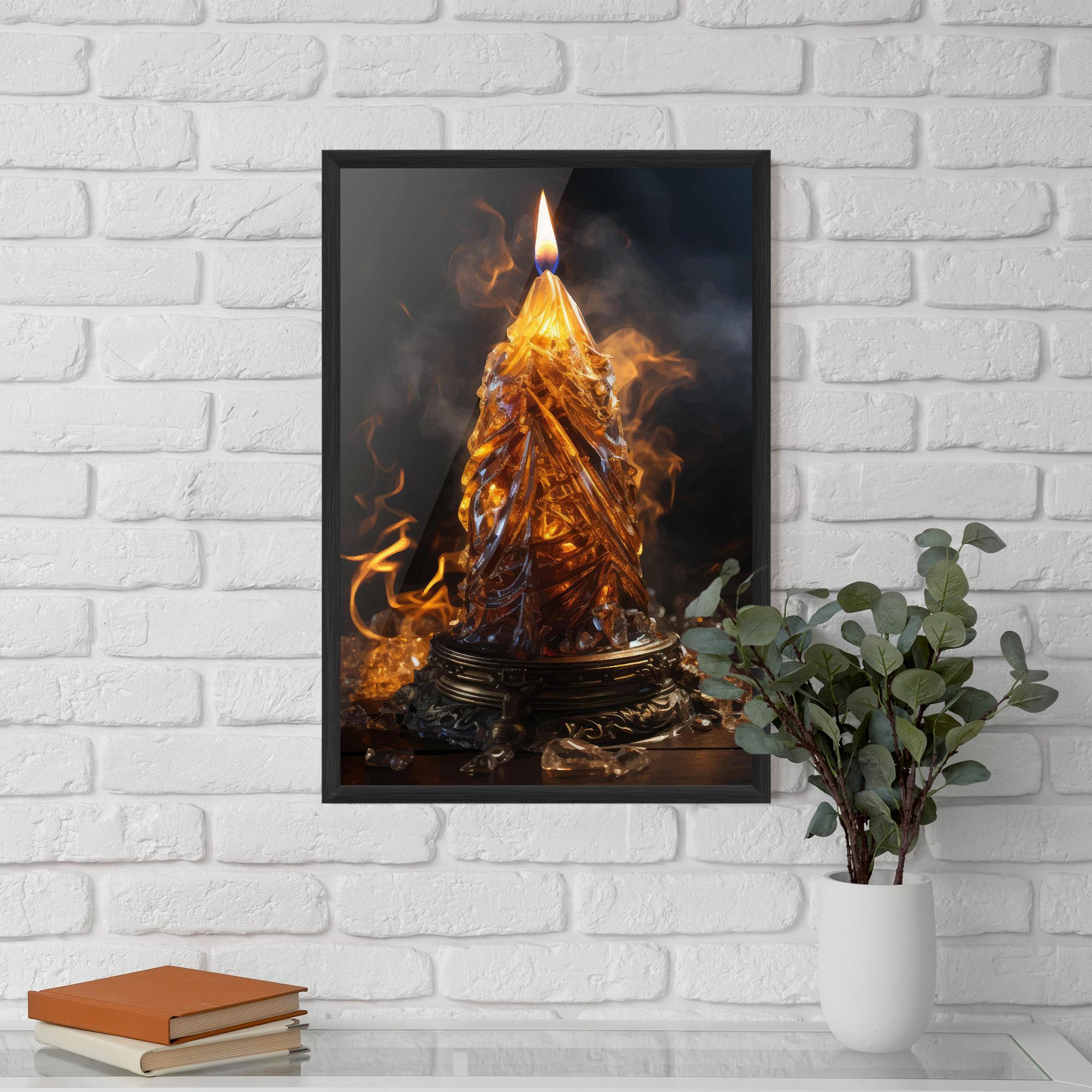Poster Înrămat Special Candle mockup 5