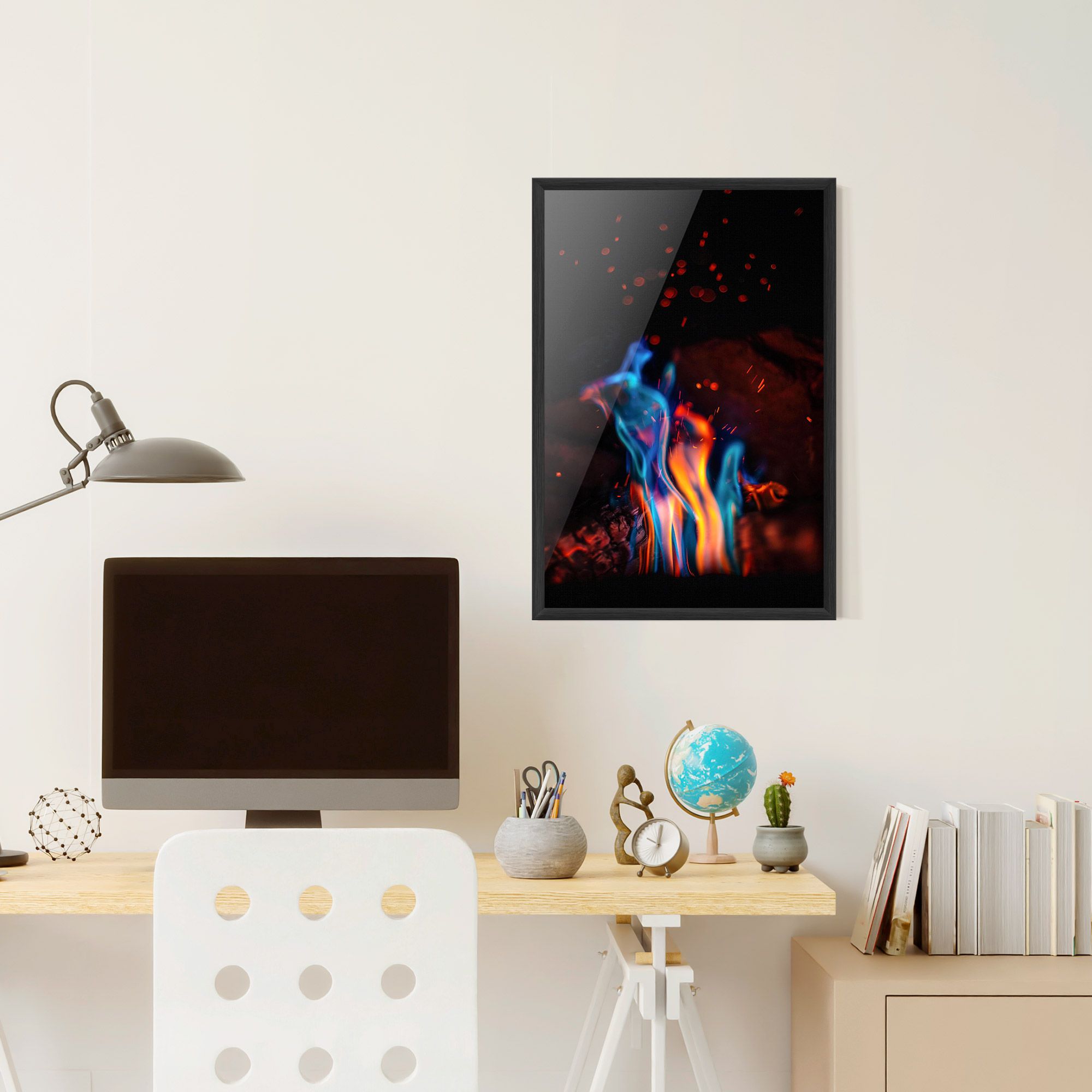 Blue Orange Fire mockup 6