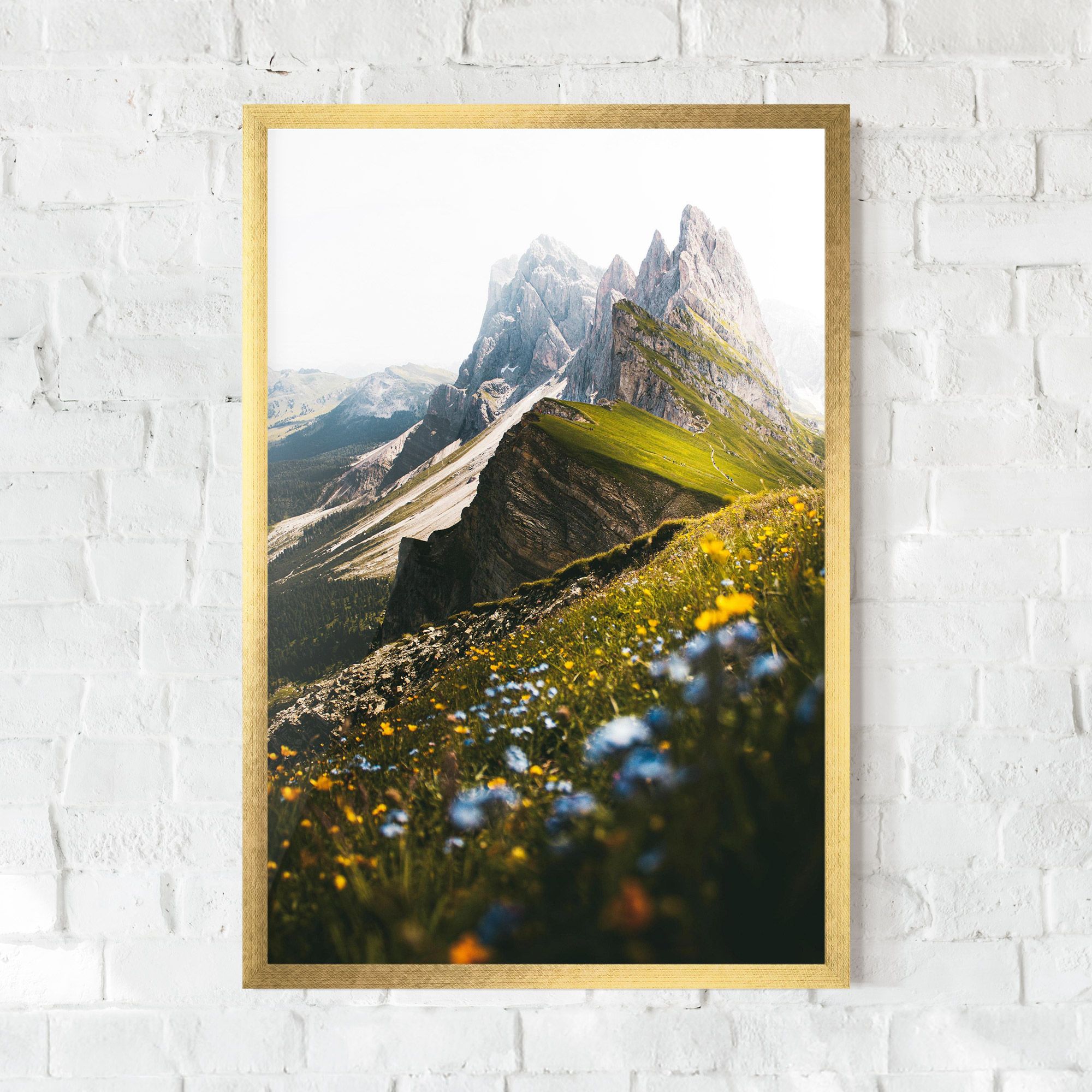 Foggy Mountain View mockup 0
