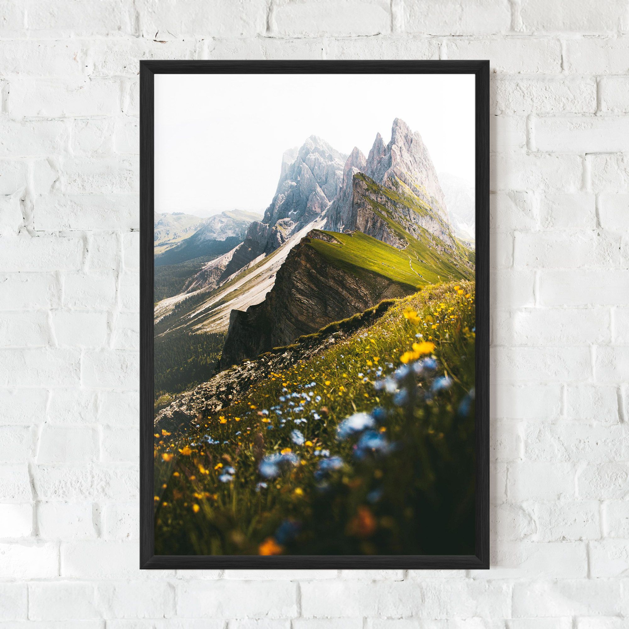Foggy Mountain View mockup 0