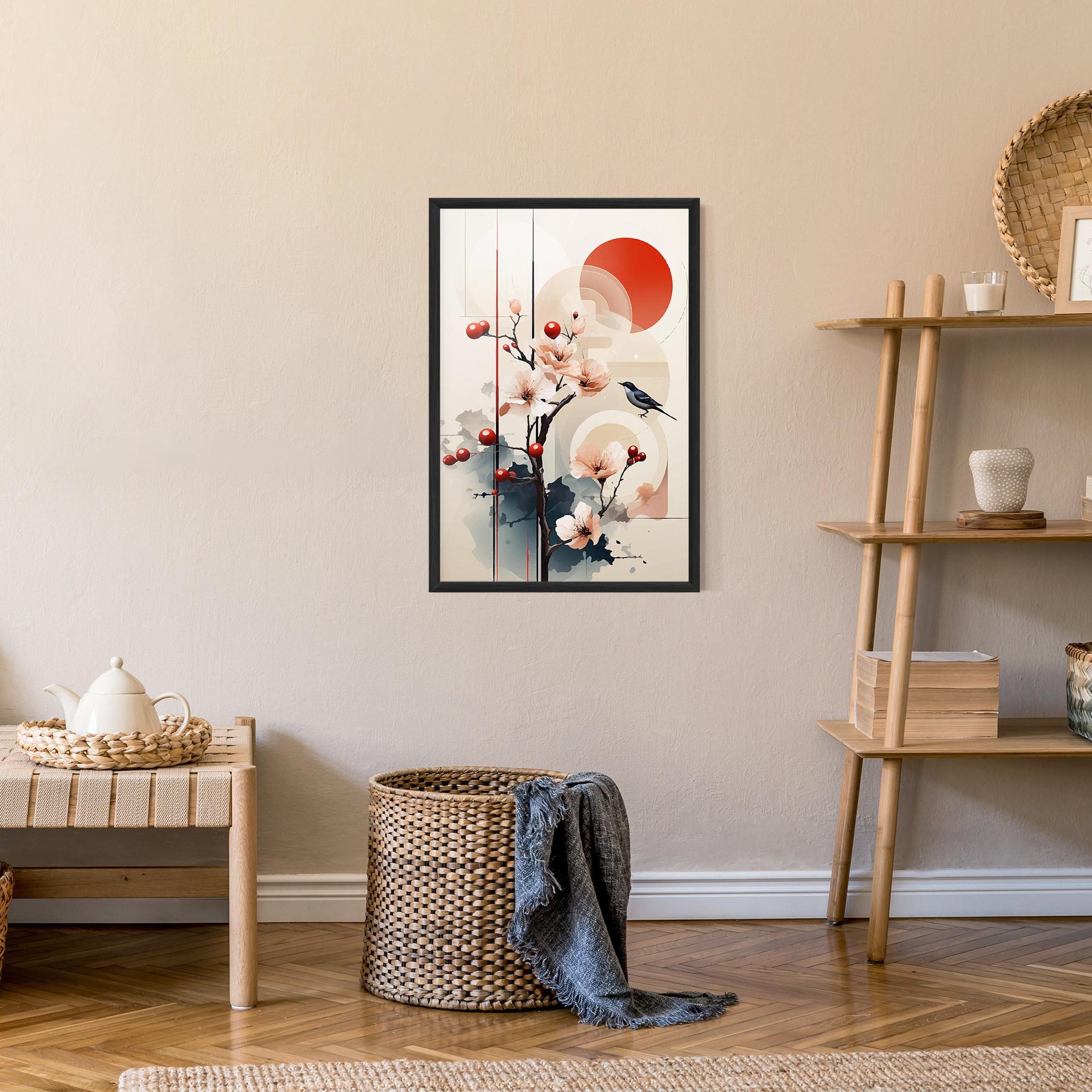 Poster Înrămat Cream Nature mockup 9