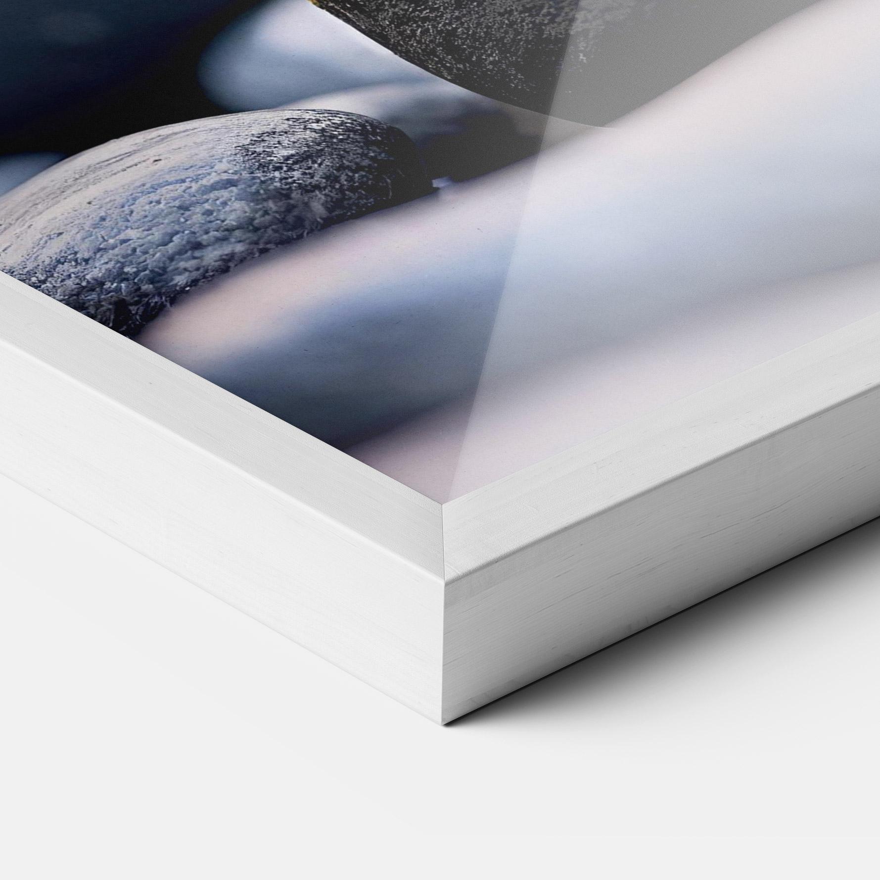 Poster Înrămat Tiny Flower Rock mockup 3