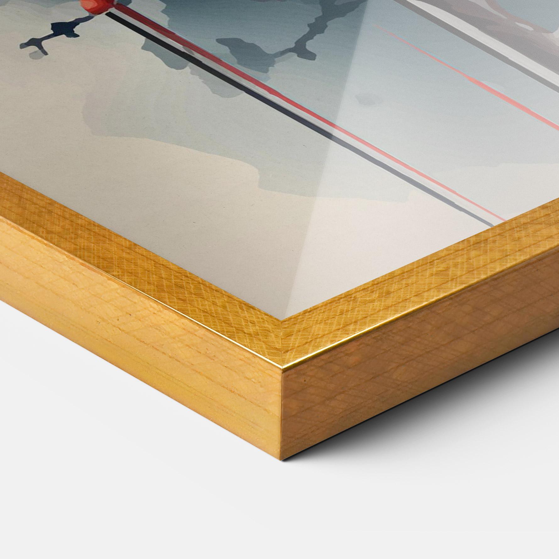 Poster Înrămat Cream Nature mockup 3