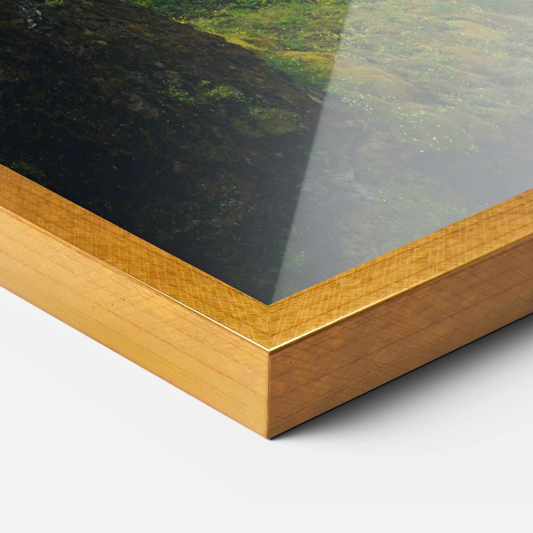 Poster Înrămat Green Beautiful View mockup 3