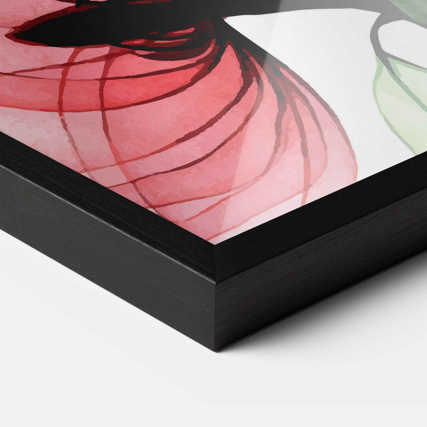 Pink Green Nature mockup 3